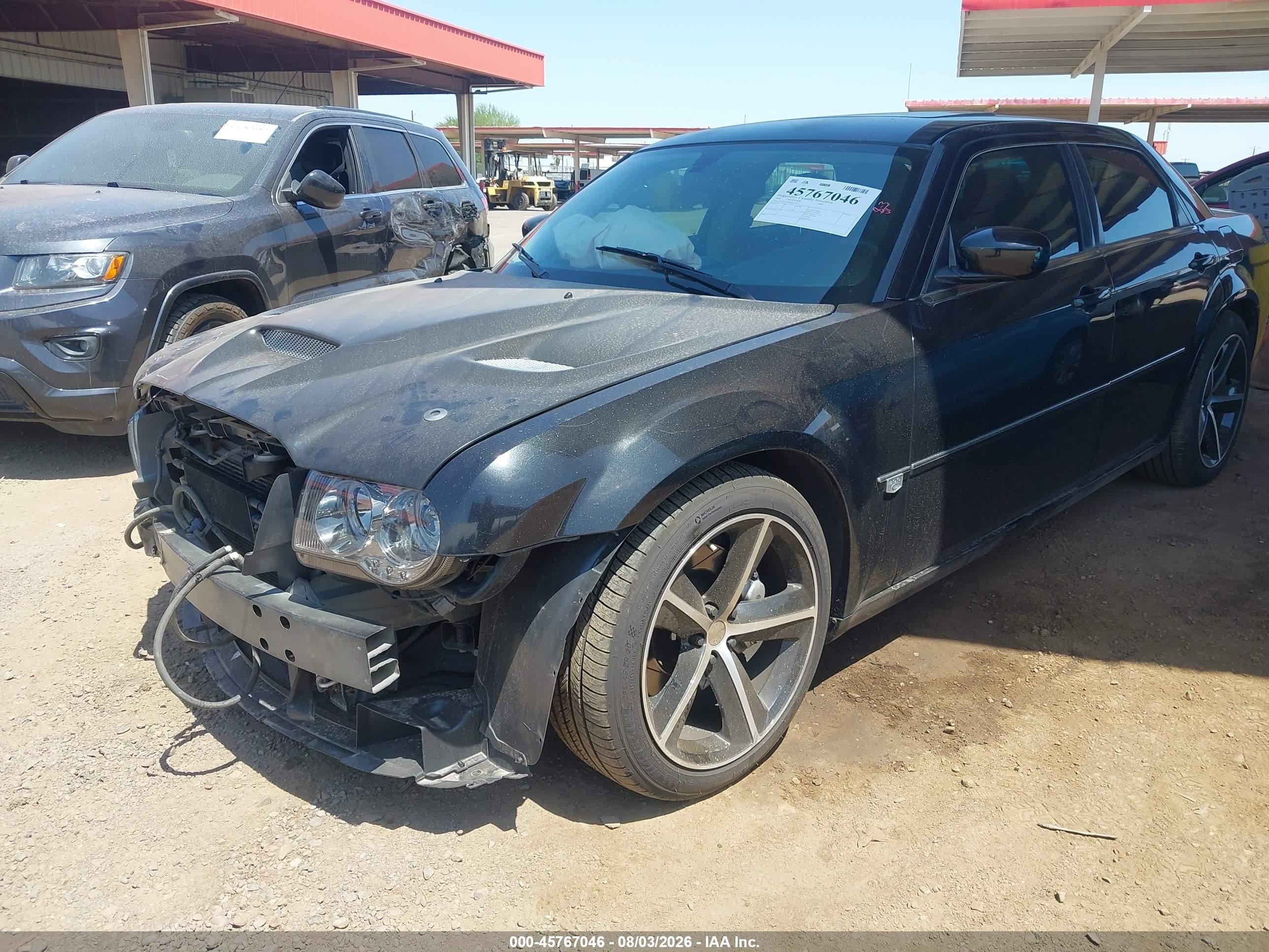2006 Chrysler 300c Srt8 Black vin: 2C3LA73W46H455378
