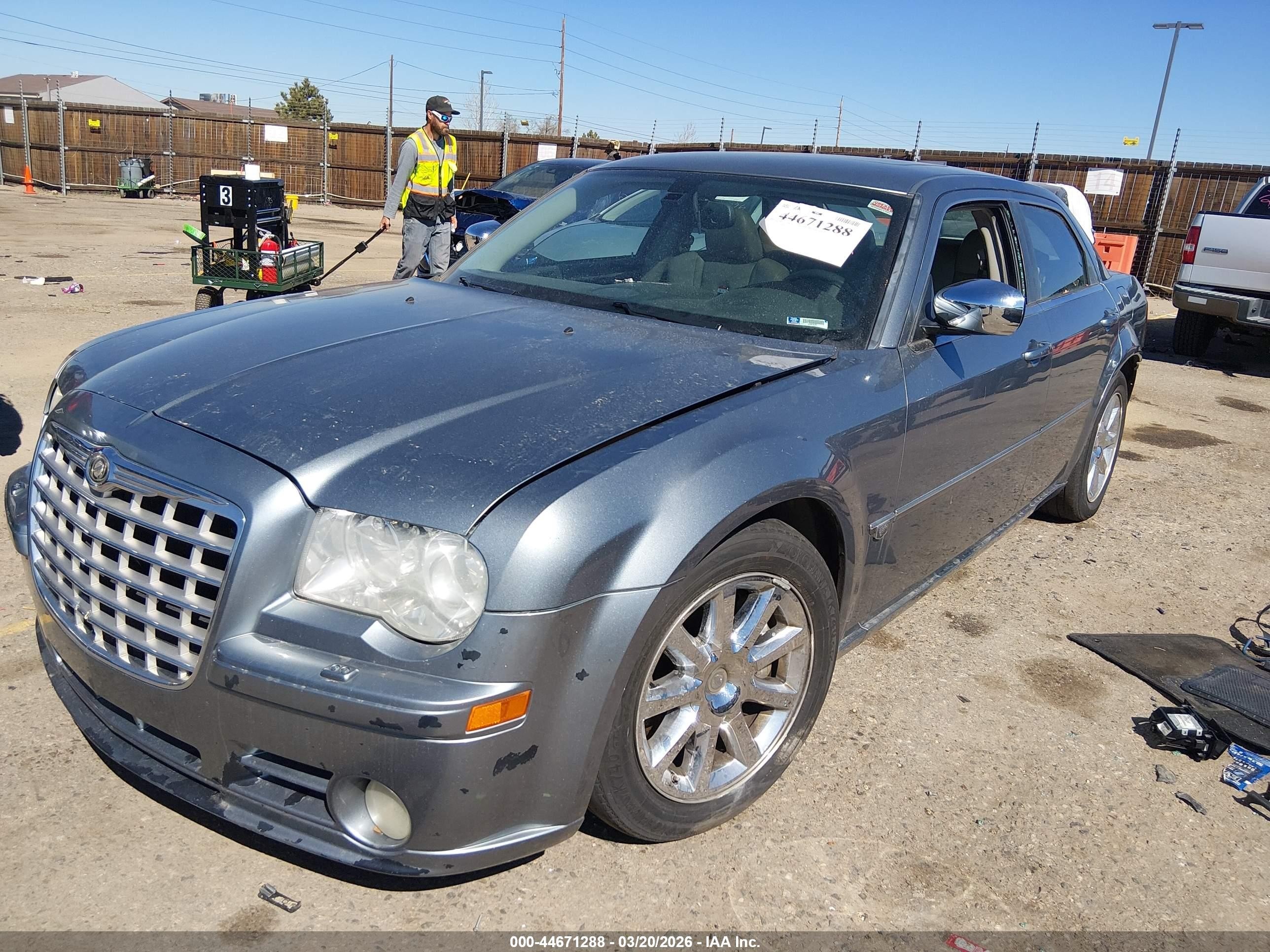 2006 Chrysler 300c Srt8 Gray vin: 2C3LA73W46H497436