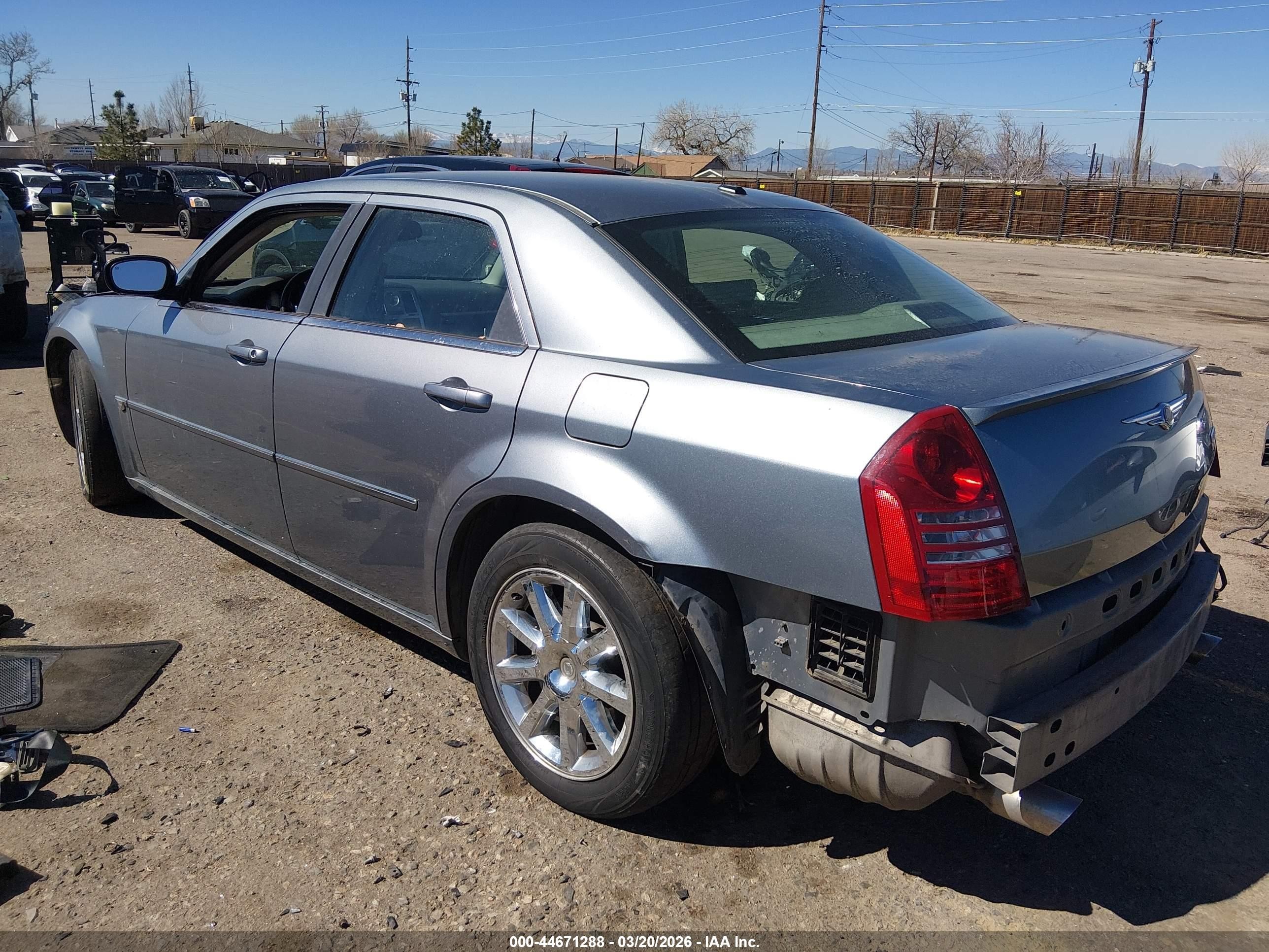 2006 Chrysler 300c Srt8 Gray vin: 2C3LA73W46H497436