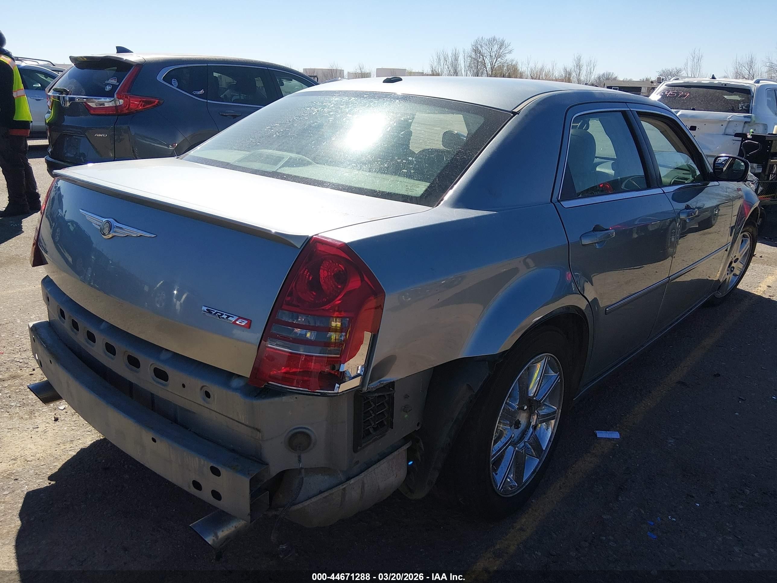 2006 Chrysler 300c Srt8 Gray vin: 2C3LA73W46H497436