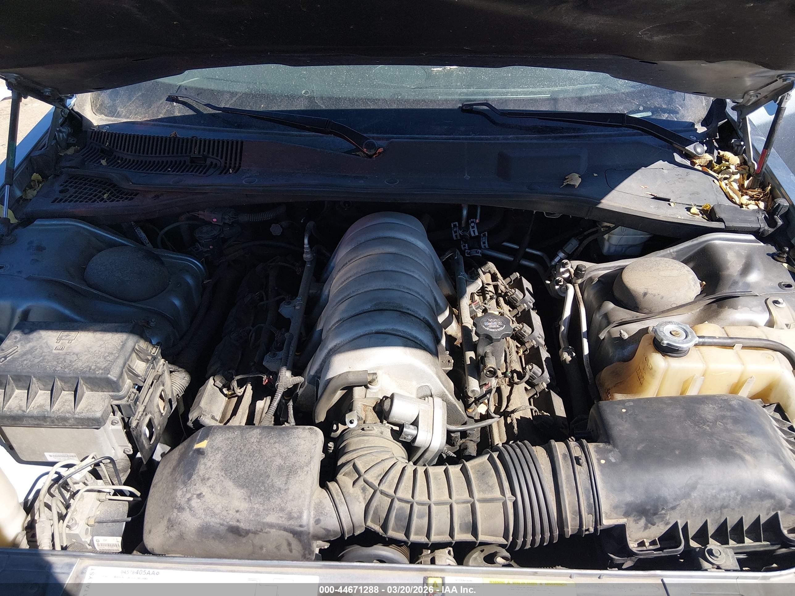 2006 Chrysler 300c Srt8 Gray vin: 2C3LA73W46H497436