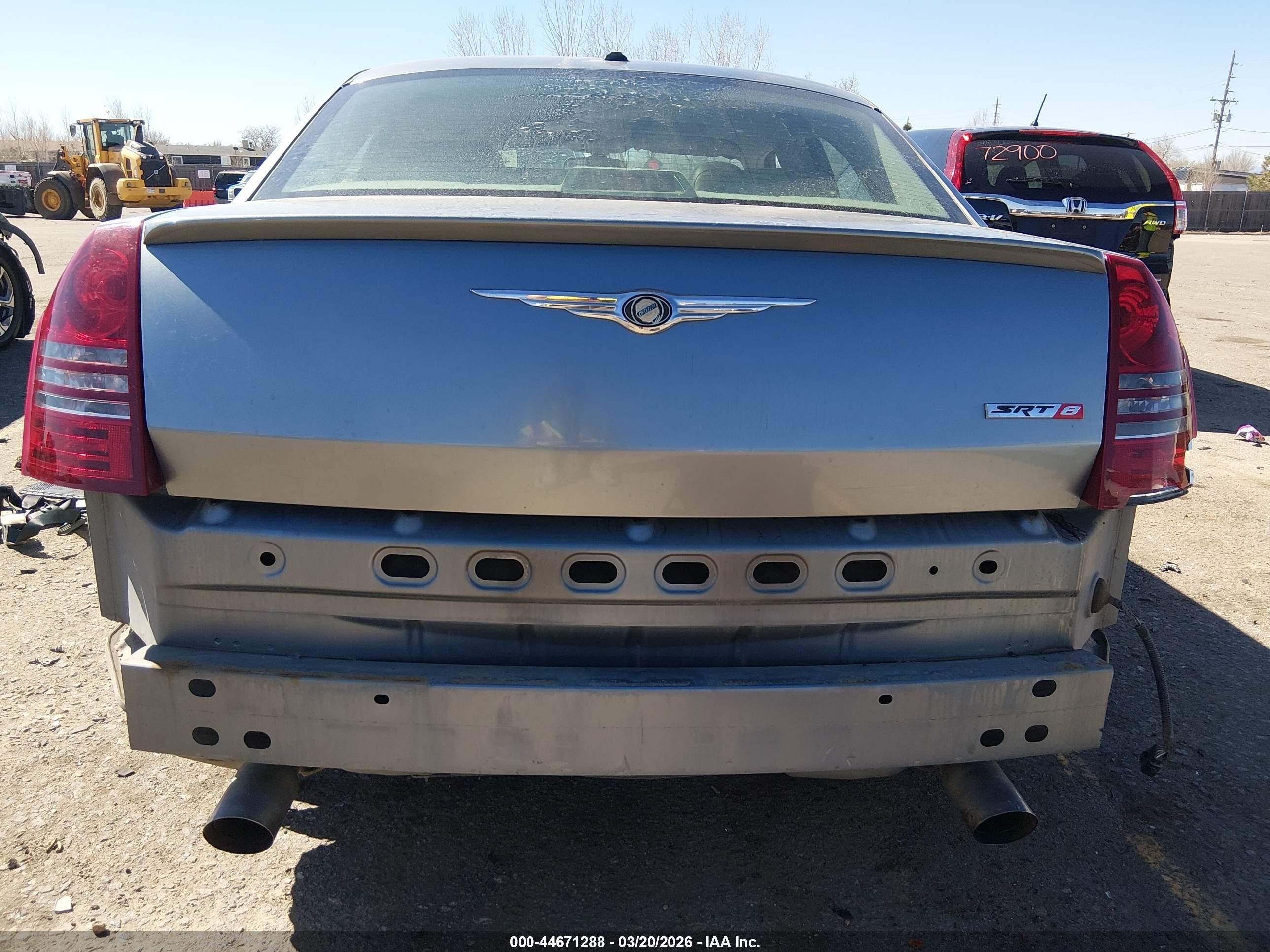 2006 Chrysler 300c Srt8 Gray vin: 2C3LA73W46H497436