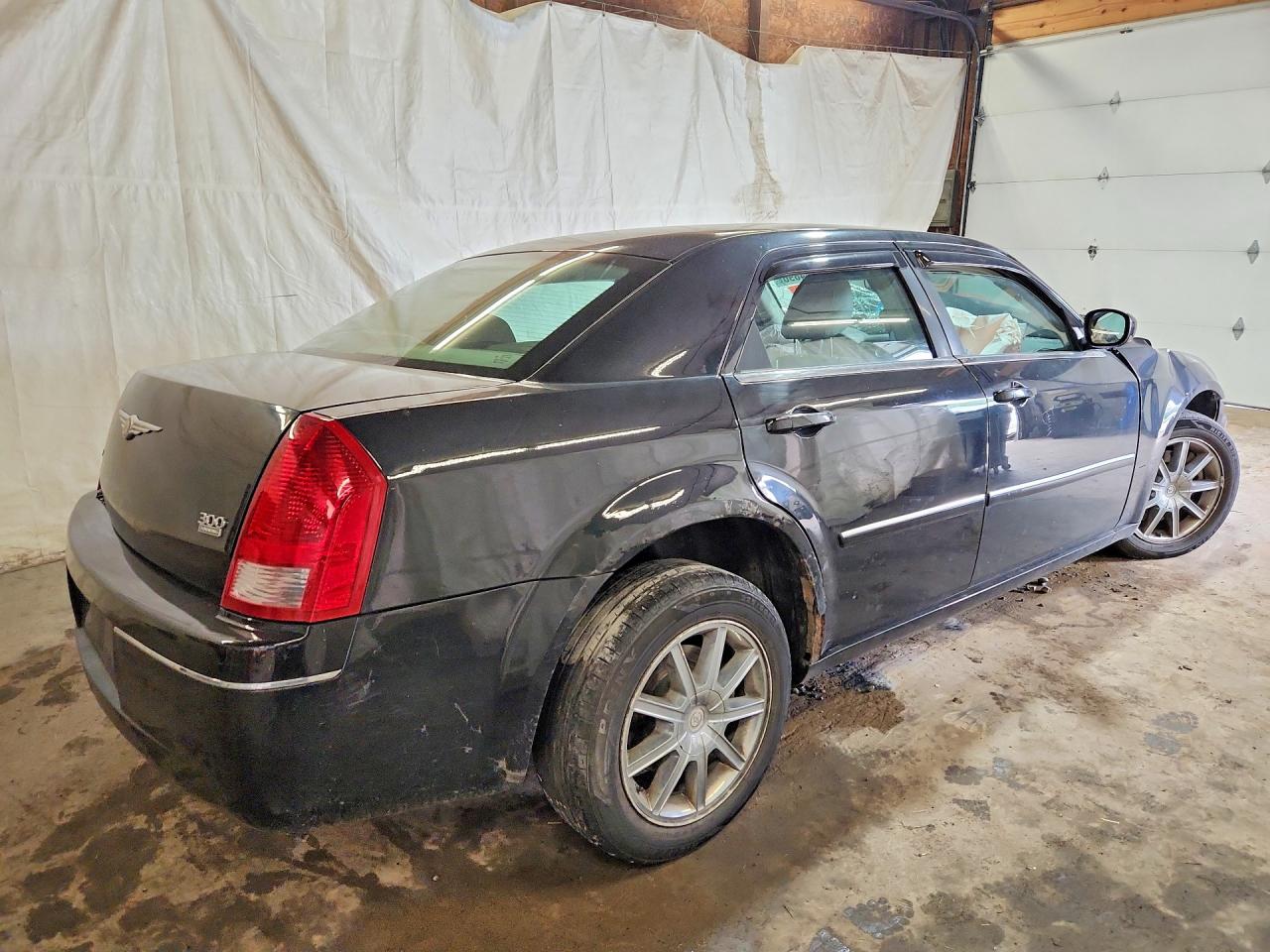 2007 Chrysler 300 Touring Black vin: 2C3LK53G37H851748