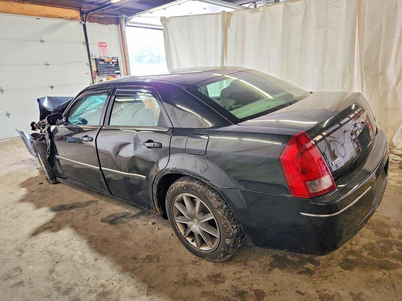 2007 Chrysler 300 Touring Black vin: 2C3LK53G37H851748
