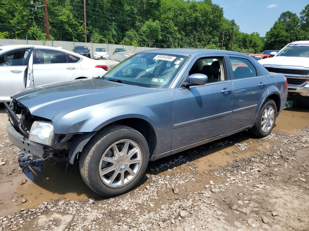 2007 Chrysler 300 Touring Blue vin: 2C3LK53GX7H740808