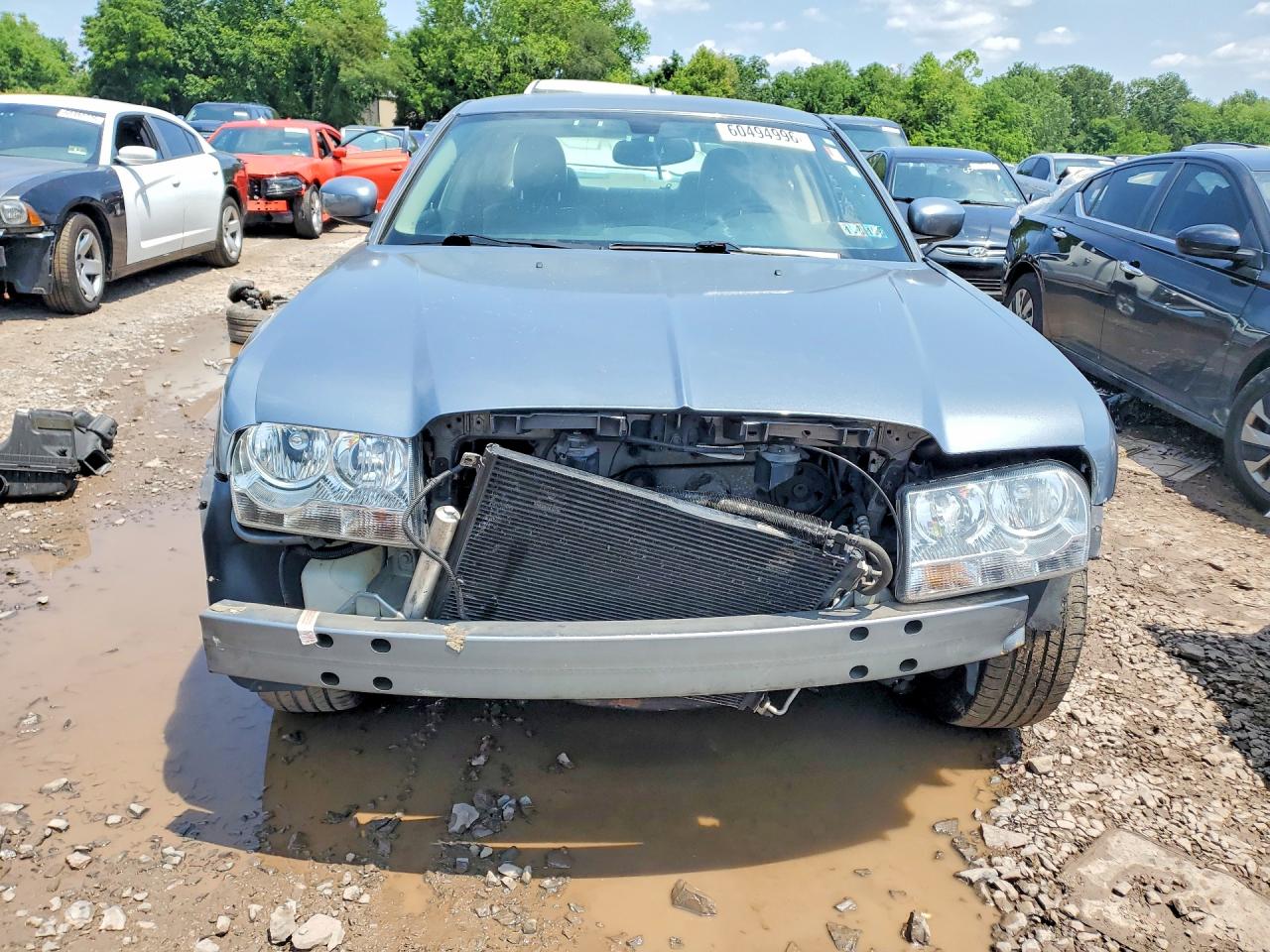 2007 Chrysler 300 Touring Blue vin: 2C3LK53GX7H740808