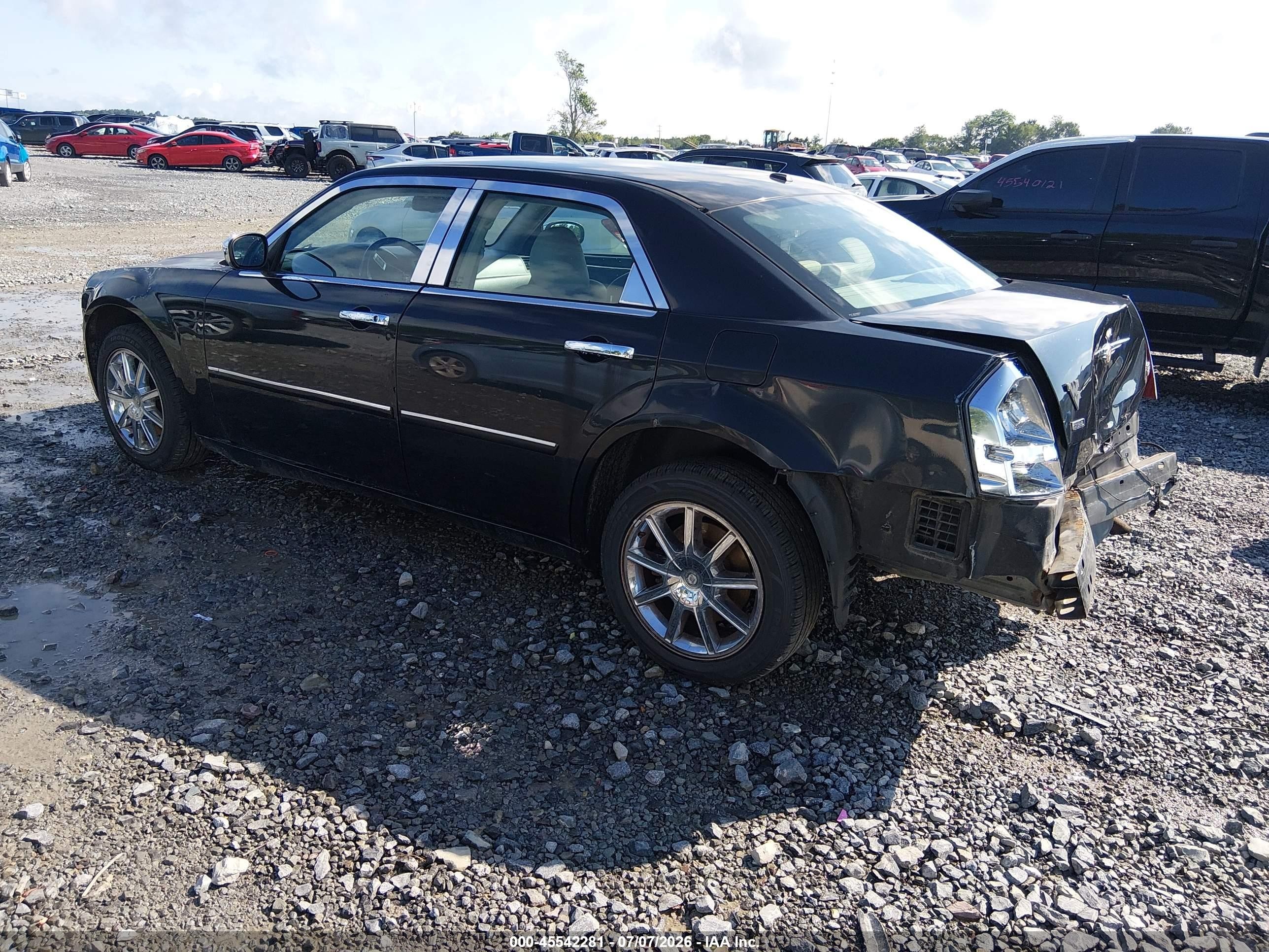 2007 Chrysler 300 Touring Черный vin: 2C3LK53GX7H790477