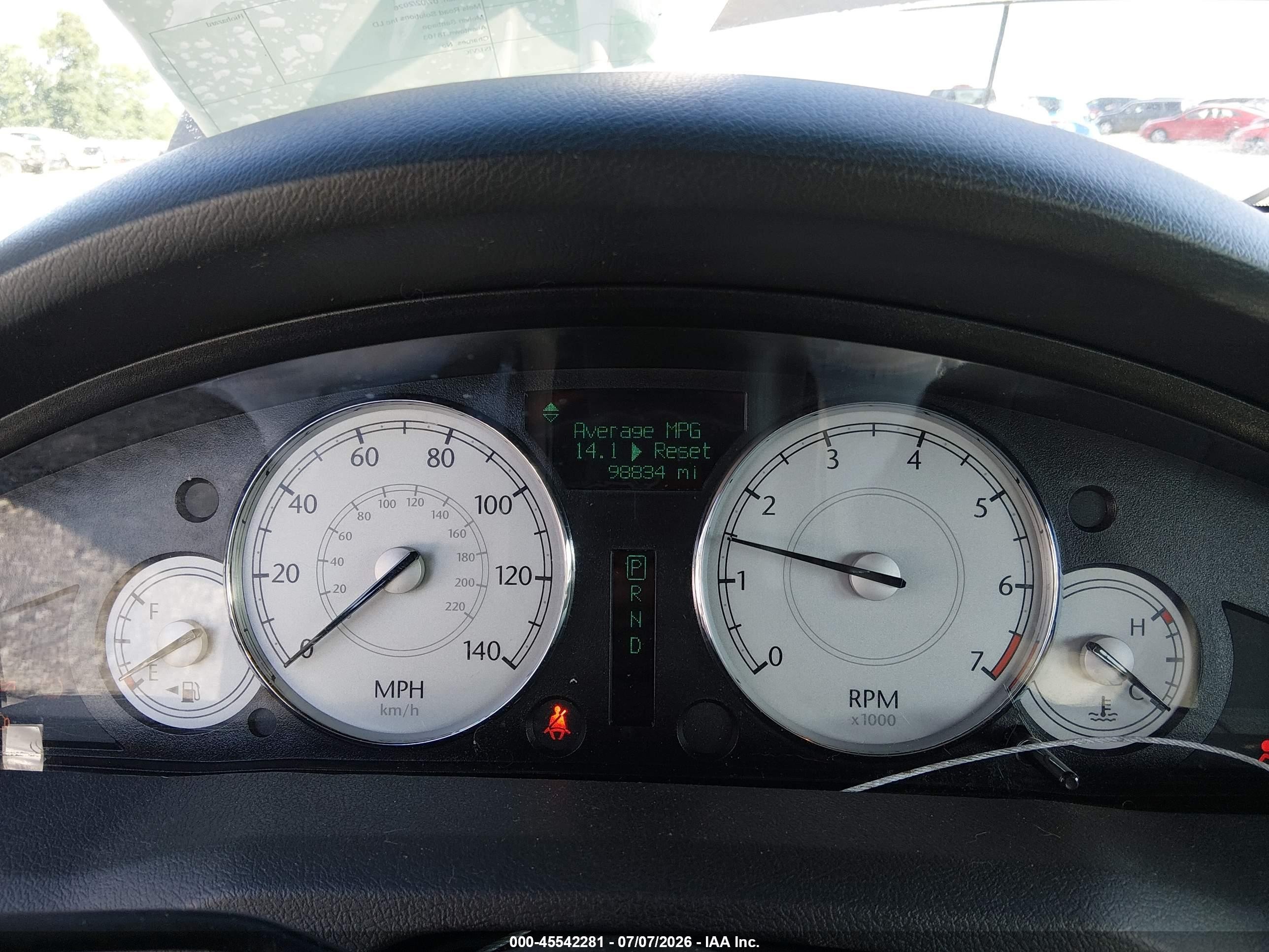 2007 Chrysler 300 Touring Черный vin: 2C3LK53GX7H790477