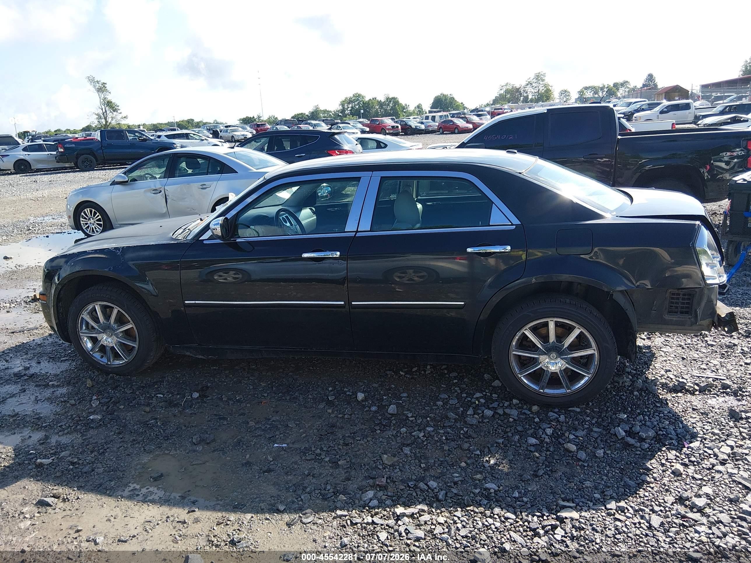 2007 Chrysler 300 Touring Черный vin: 2C3LK53GX7H790477
