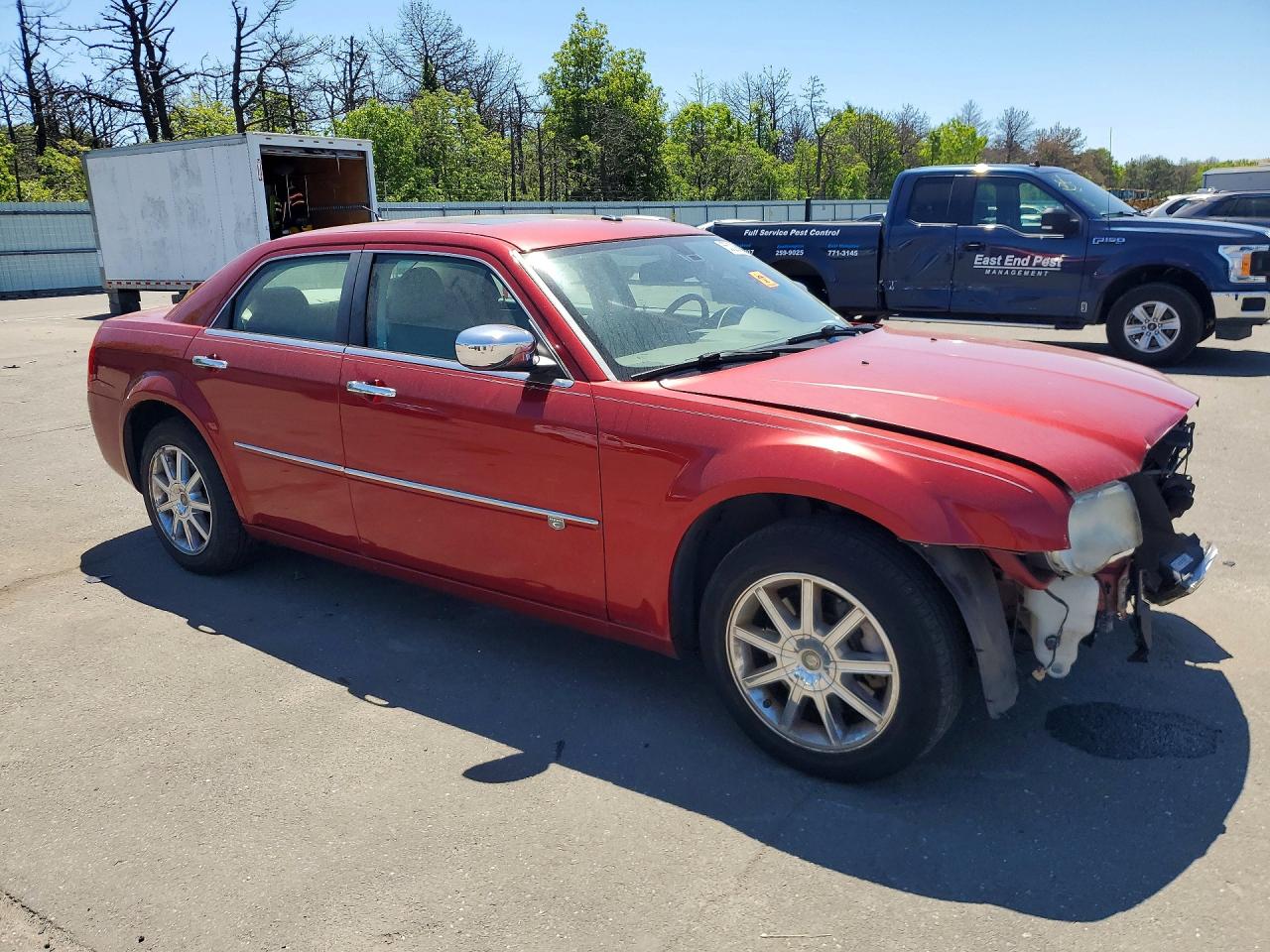 2008 Chrysler 300c Red vin: 2C3LK63H38H188536