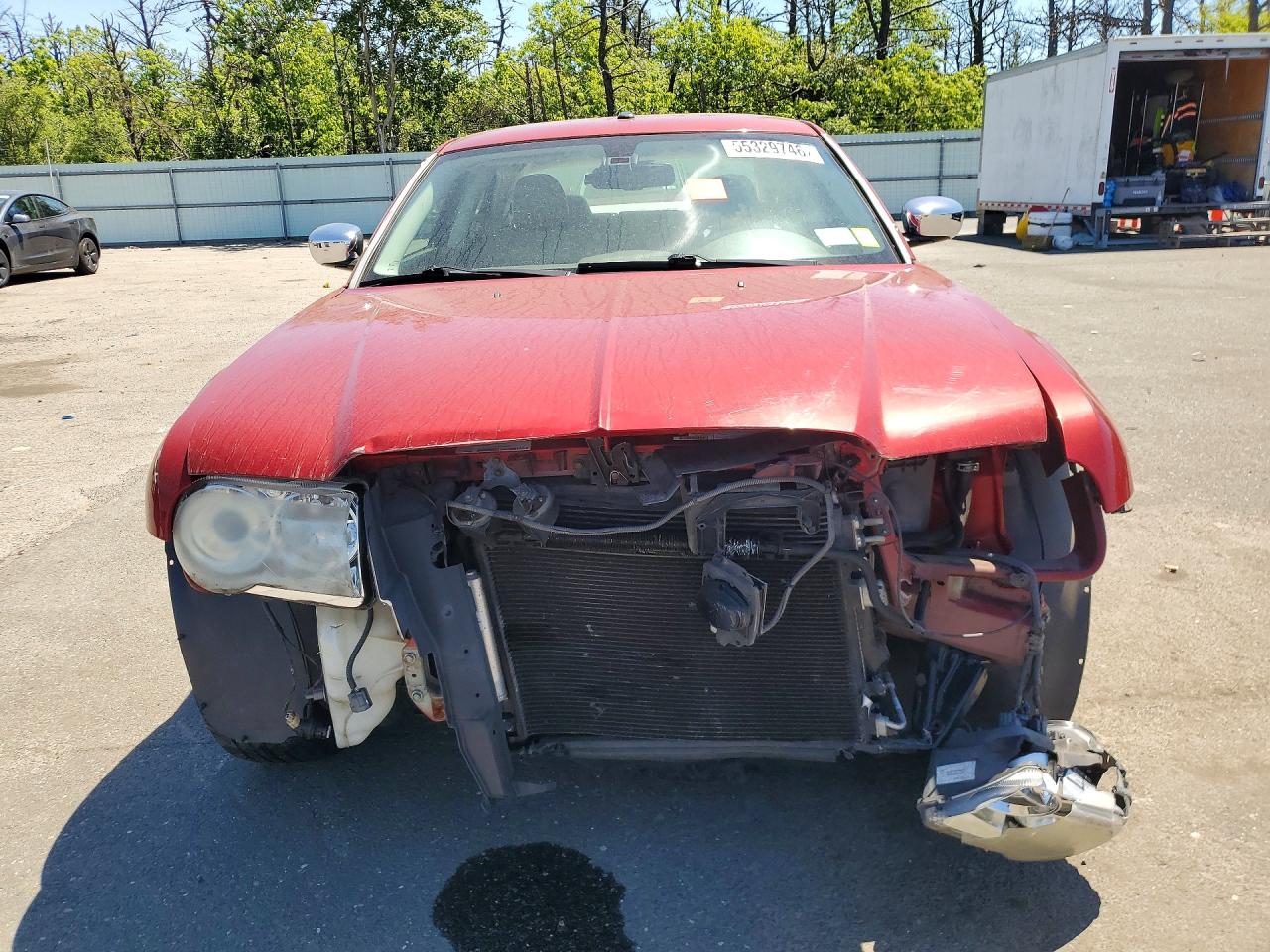 2008 Chrysler 300c Red vin: 2C3LK63H38H188536