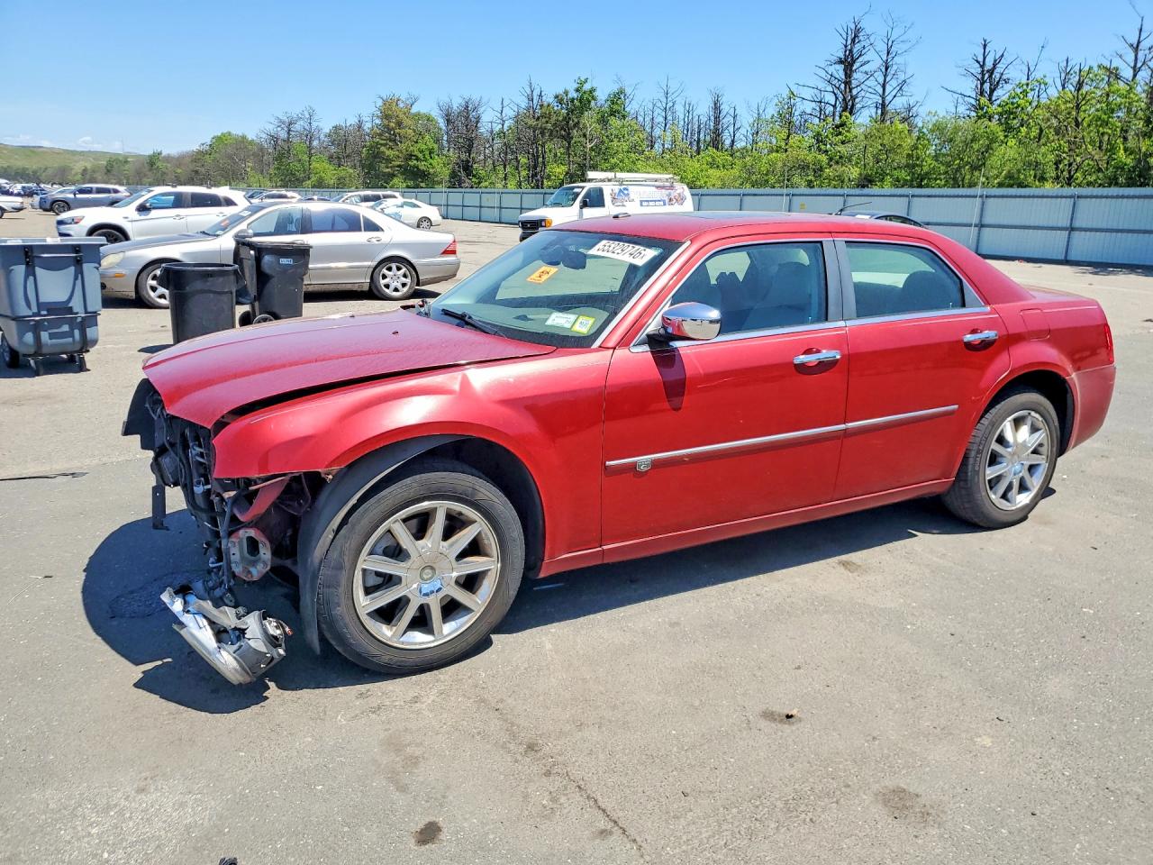2008 Chrysler 300c Red vin: 2C3LK63H38H188536