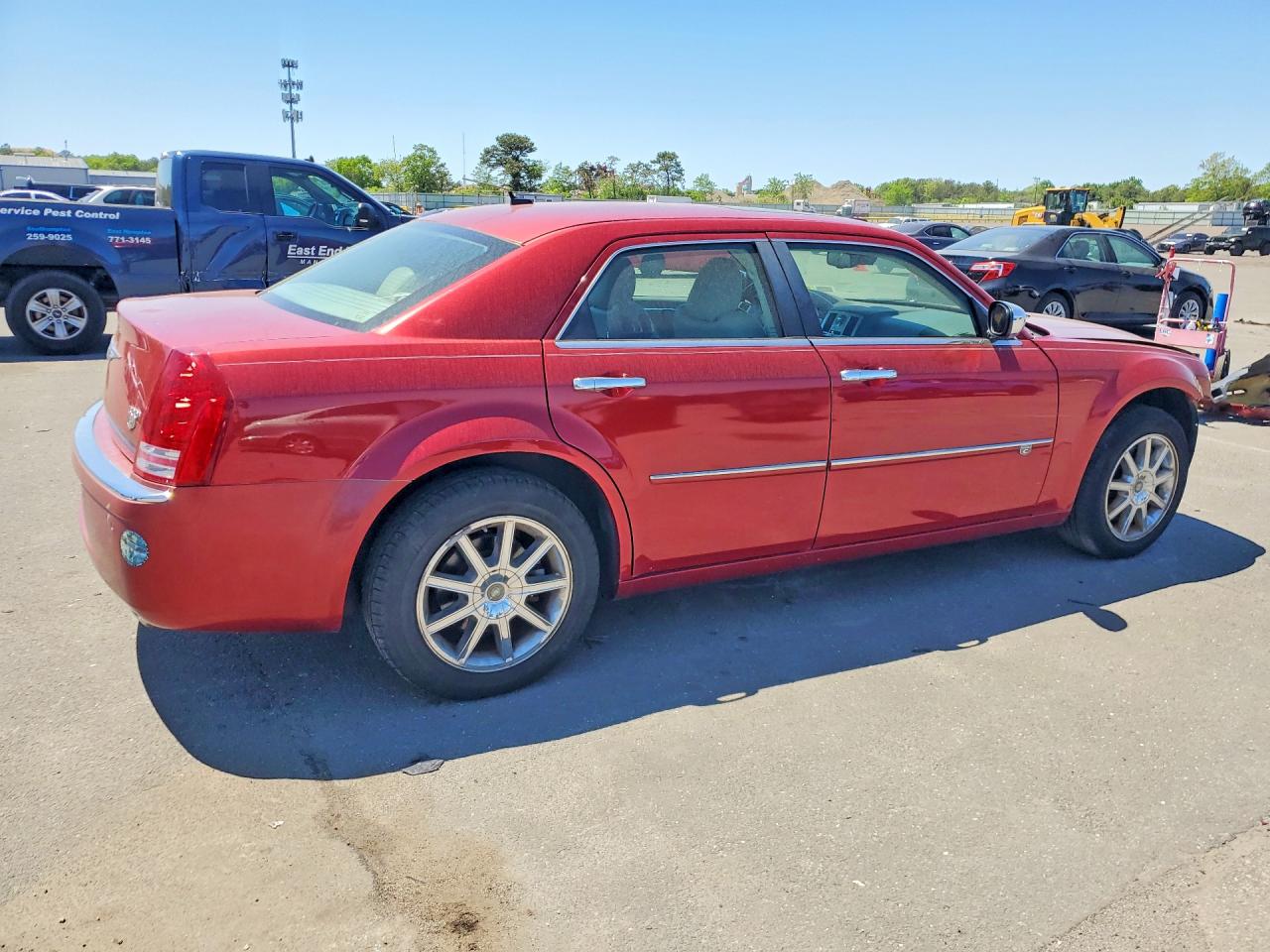2008 Chrysler 300c Red vin: 2C3LK63H38H188536