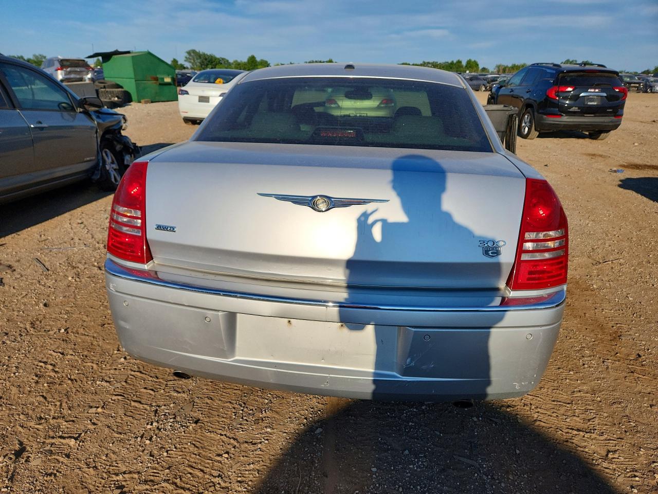 2007 Chrysler 300c Gray vin: 2C3LK63H97H709466