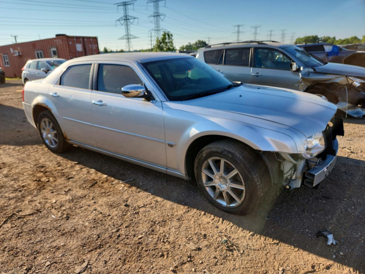 2007 Chrysler 300c Gray vin: 2C3LK63H97H709466