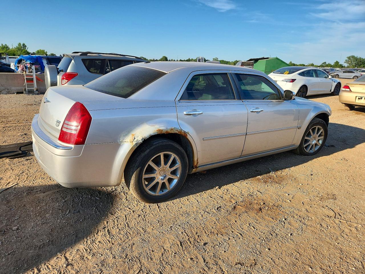 2007 Chrysler 300c Gray vin: 2C3LK63H97H709466
