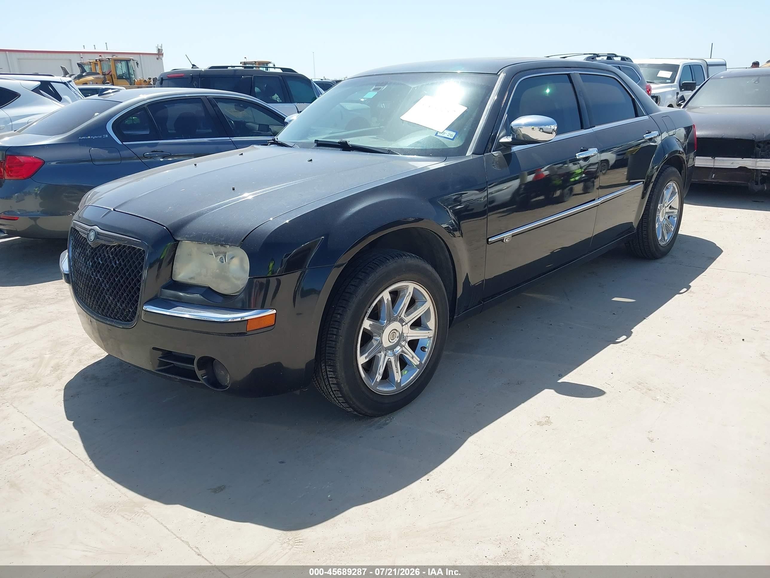 2009 Chrysler 300c Awd Black vin: 2C3LK63T09H636608