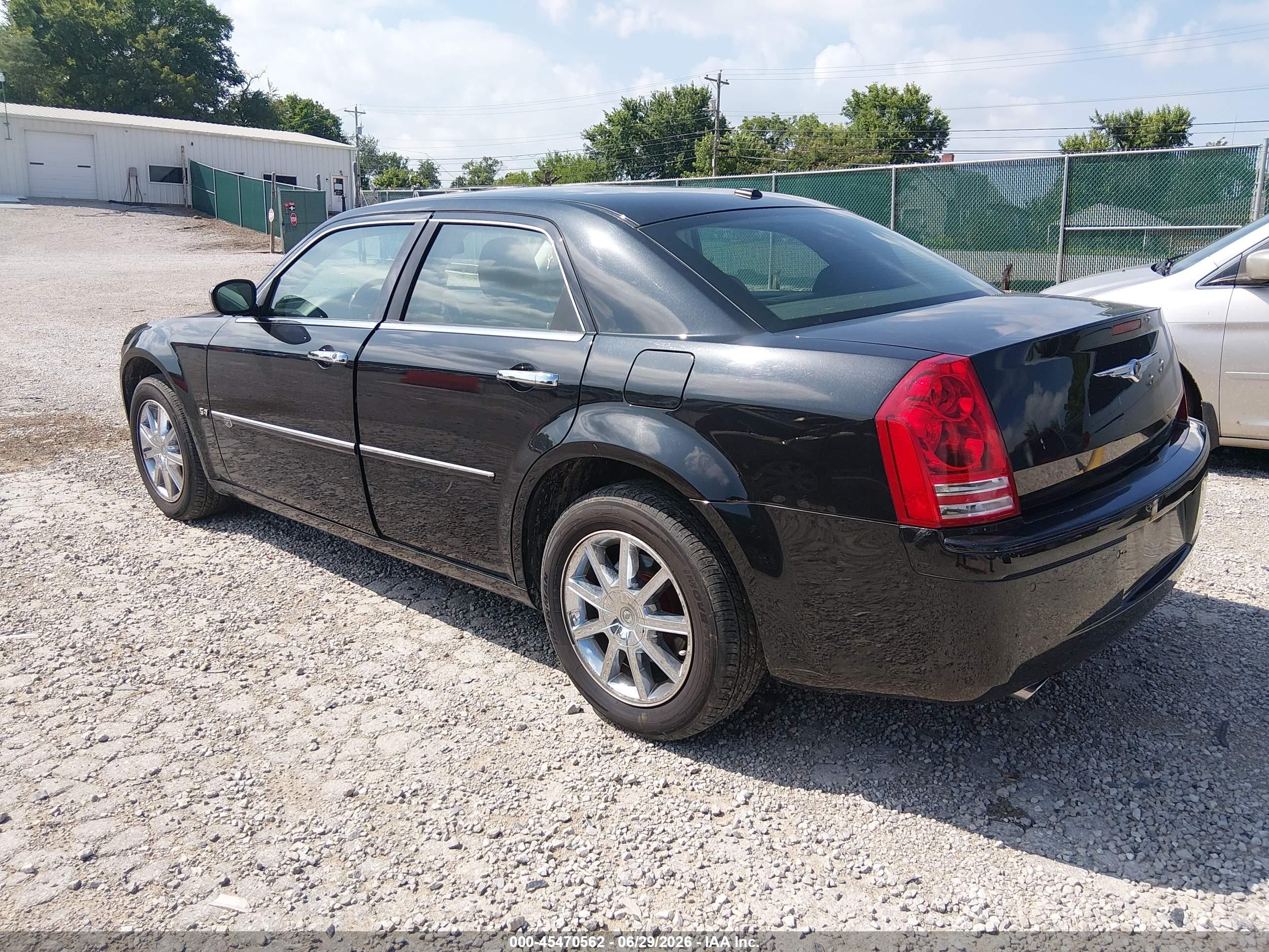 2009 Chrysler 300c Awd Black vin: 2C3LK63T39H599022
