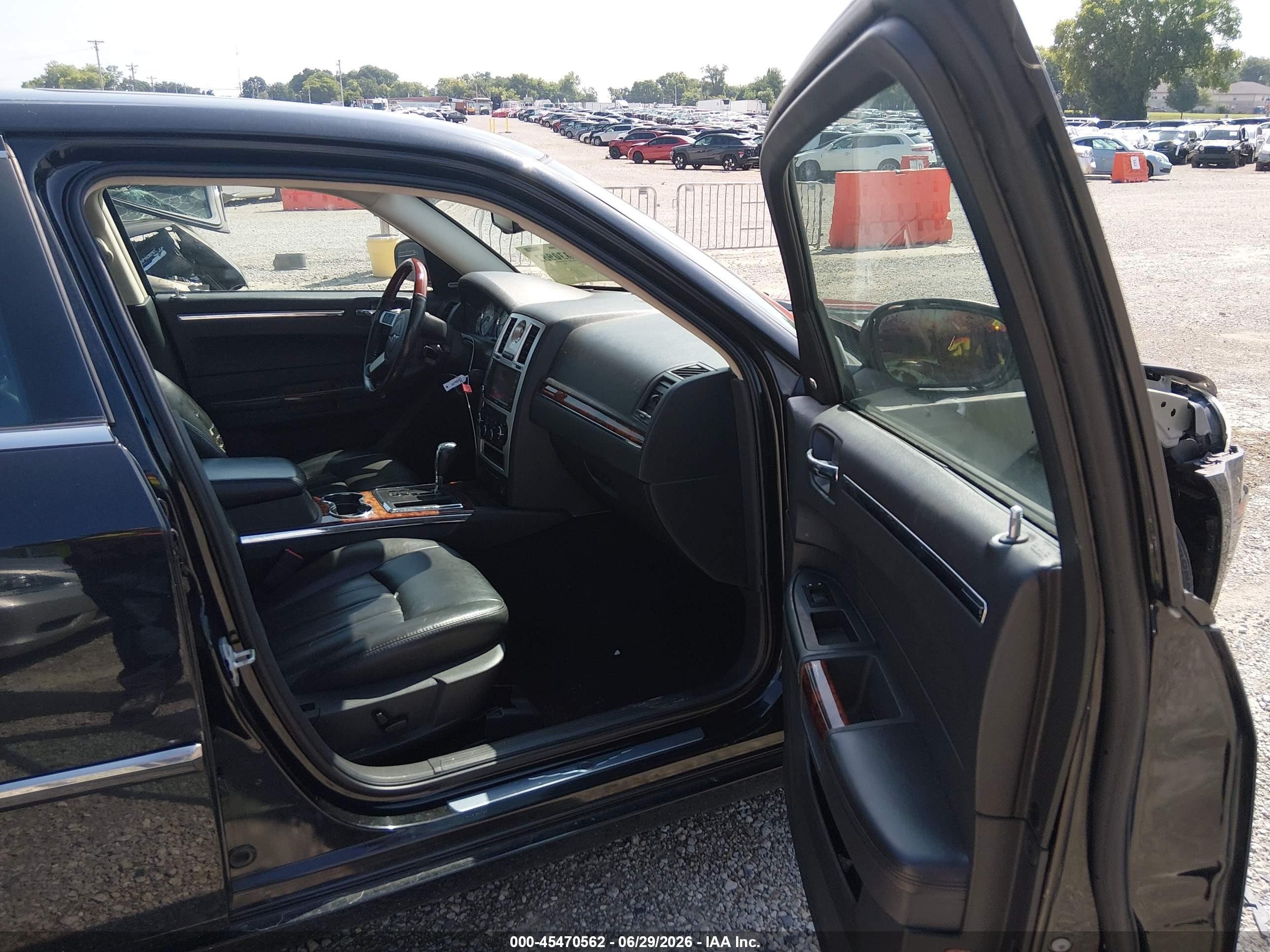 2009 Chrysler 300c Awd Black vin: 2C3LK63T39H599022