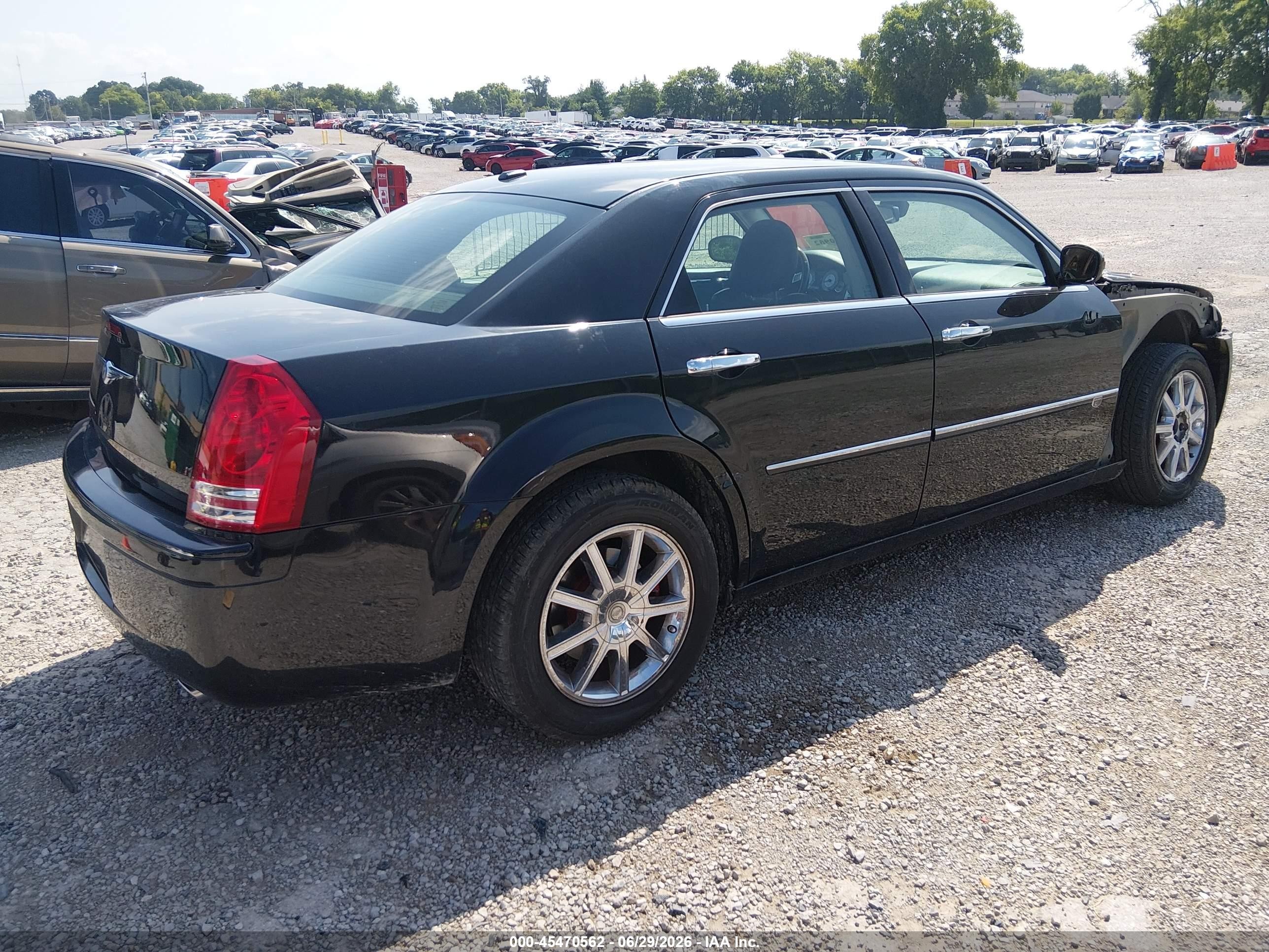 2009 Chrysler 300c Awd Black vin: 2C3LK63T39H599022