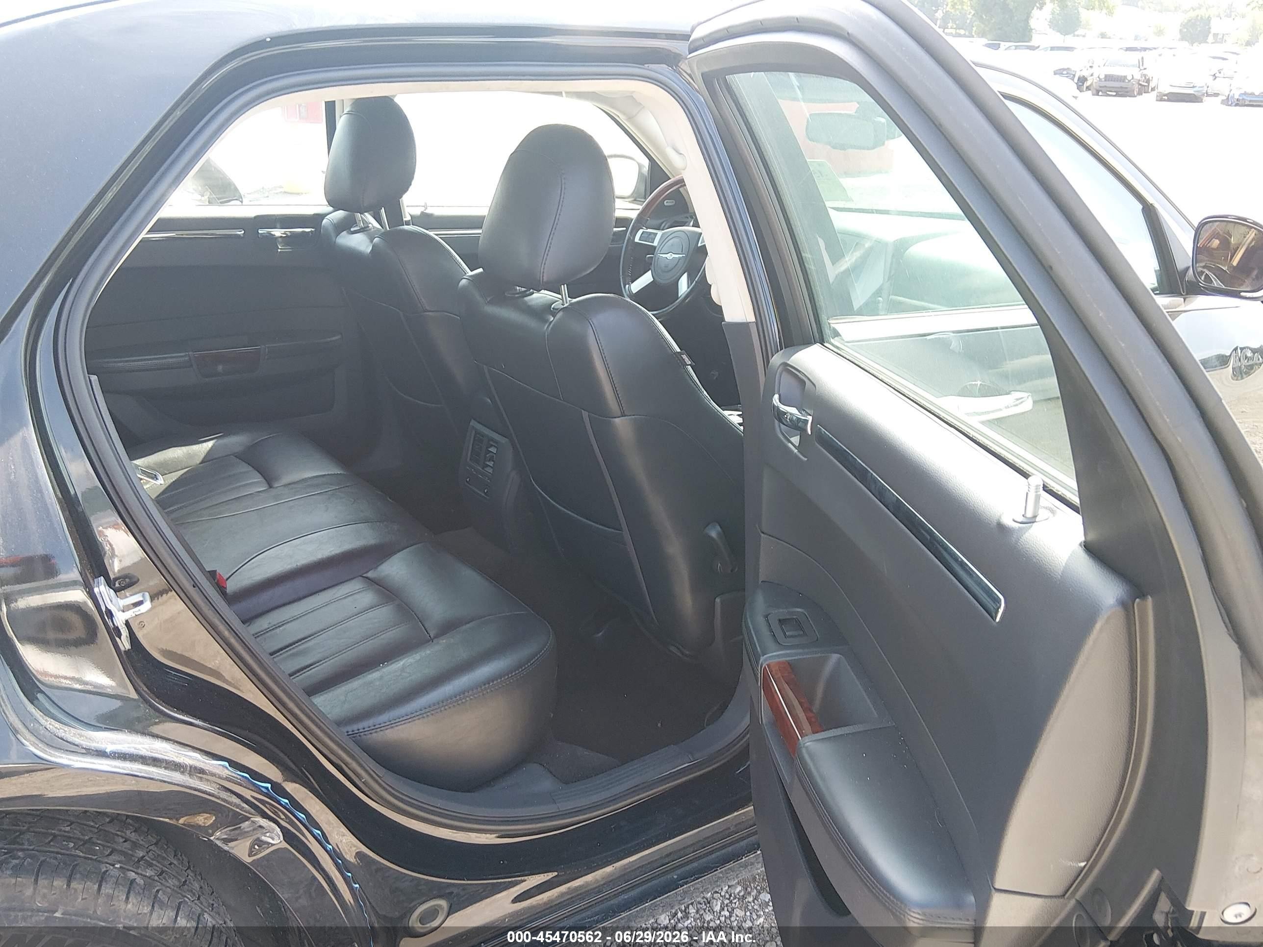 2009 Chrysler 300c Awd Black vin: 2C3LK63T39H599022