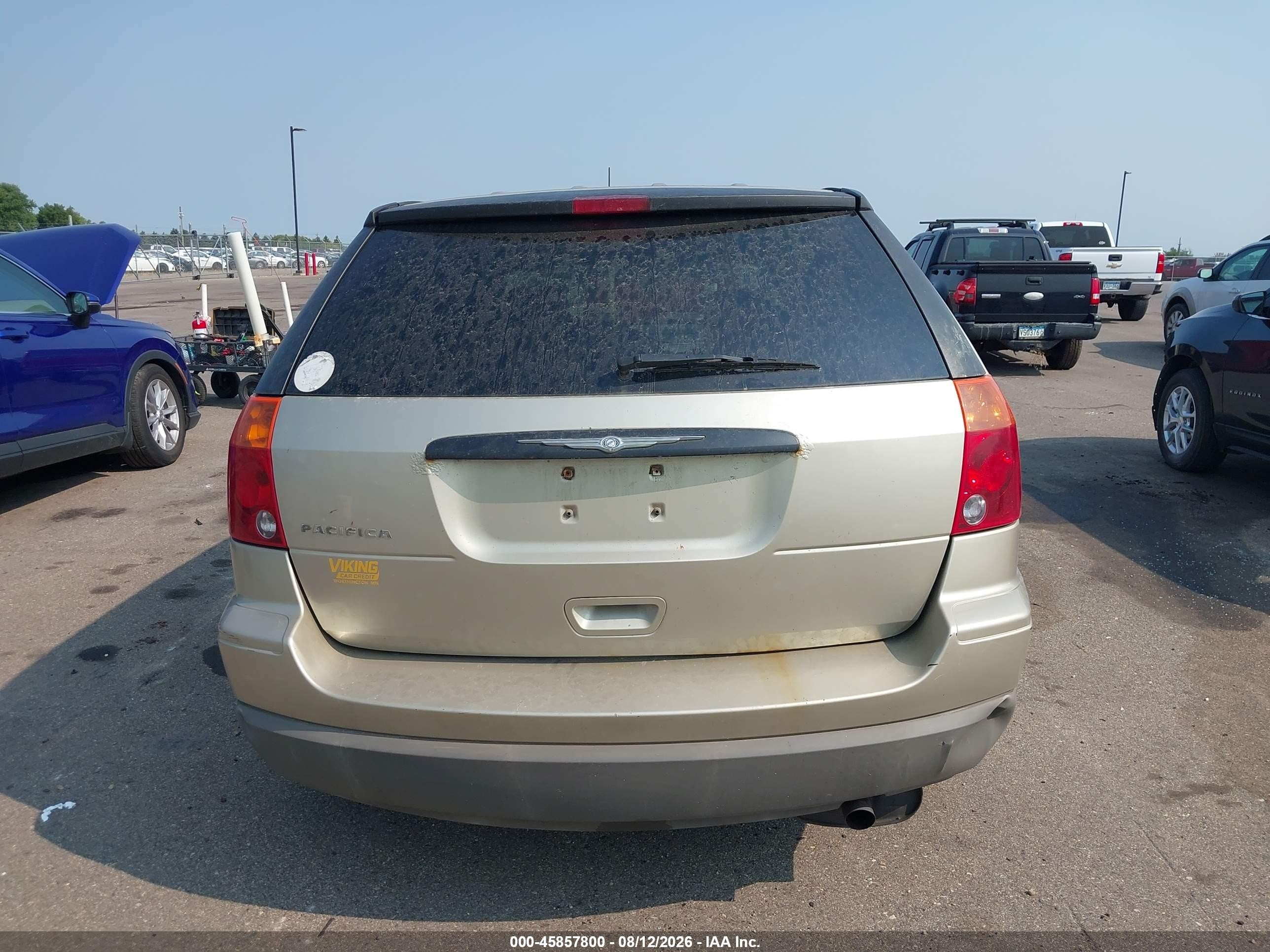 2005 Chrysler Pacifica   Gold vin: 2C4GM48L55R598933