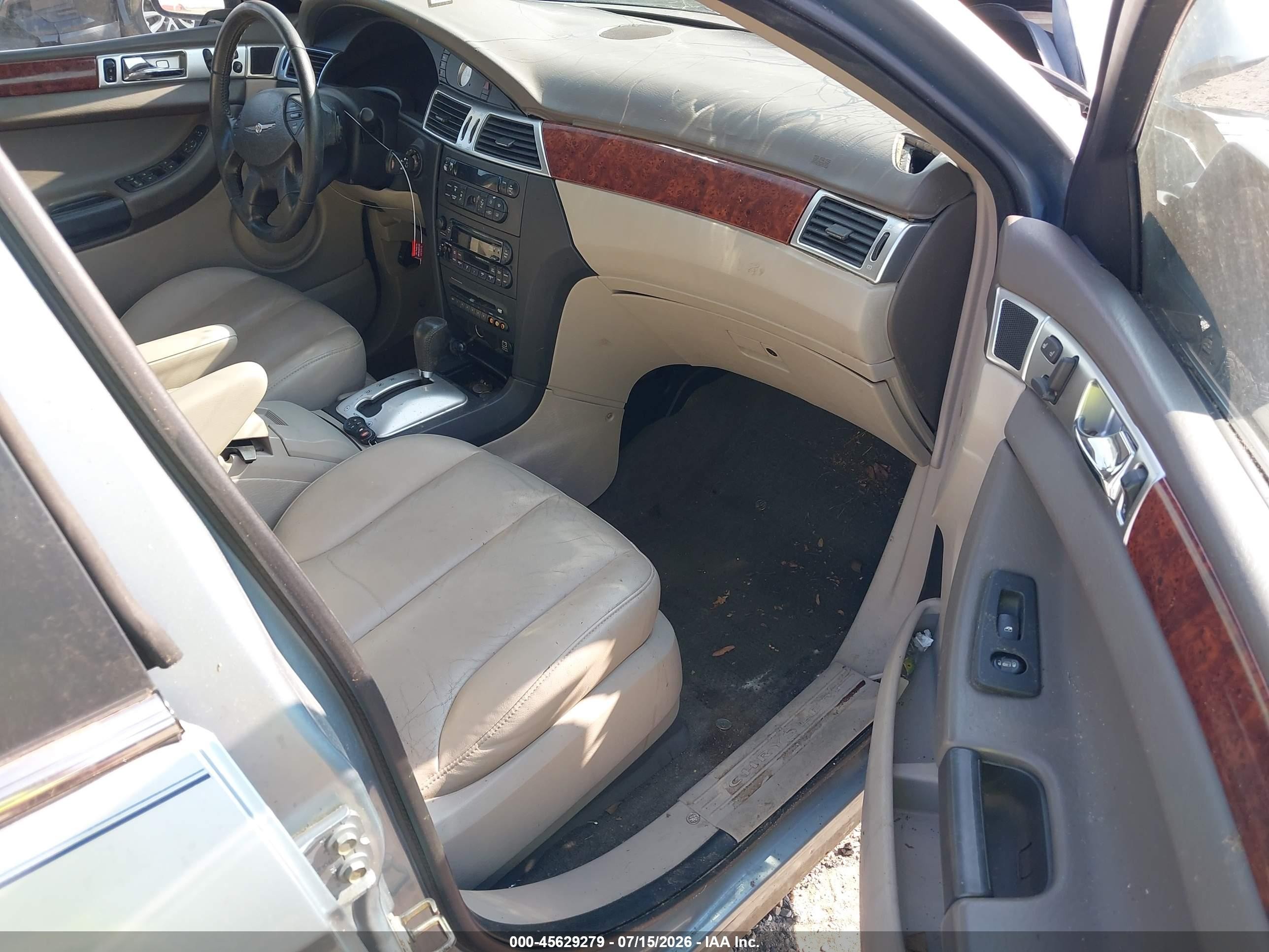 2005 Chrysler Pacifica Touring Синий vin: 2C4GM68435R648801