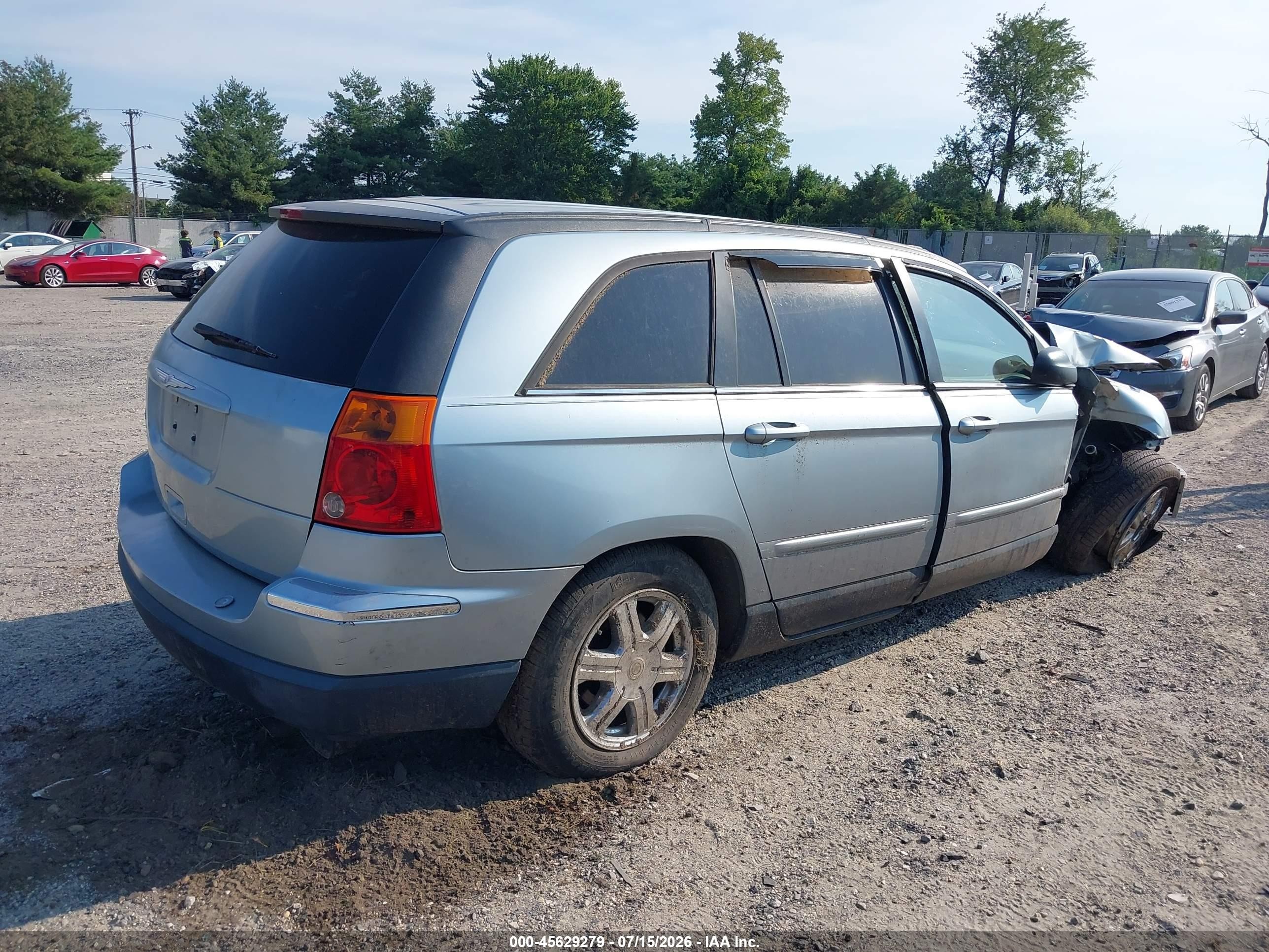 2005 Chrysler Pacifica Touring Синий vin: 2C4GM68435R648801