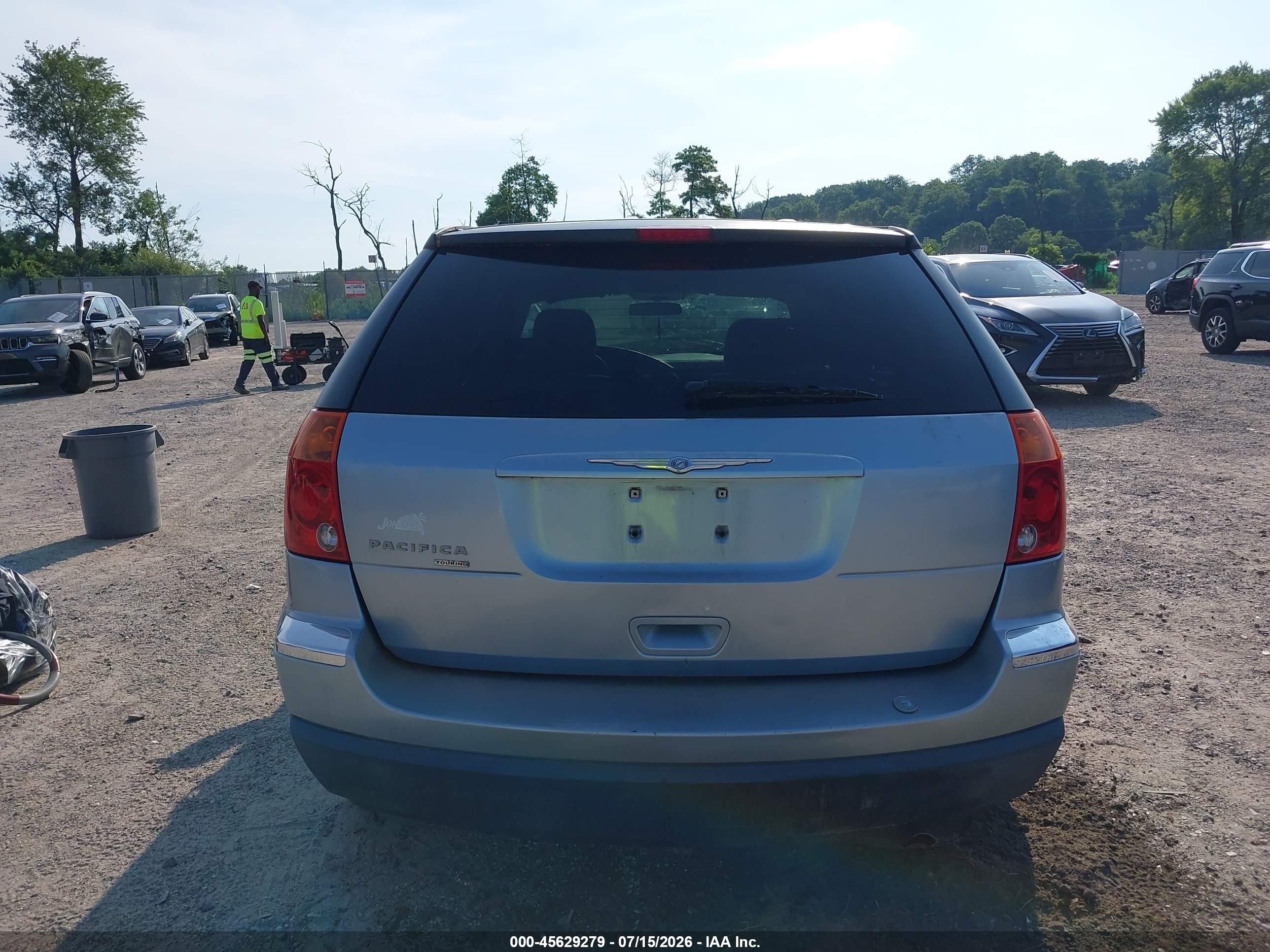 2005 Chrysler Pacifica Touring Синий vin: 2C4GM68435R648801
