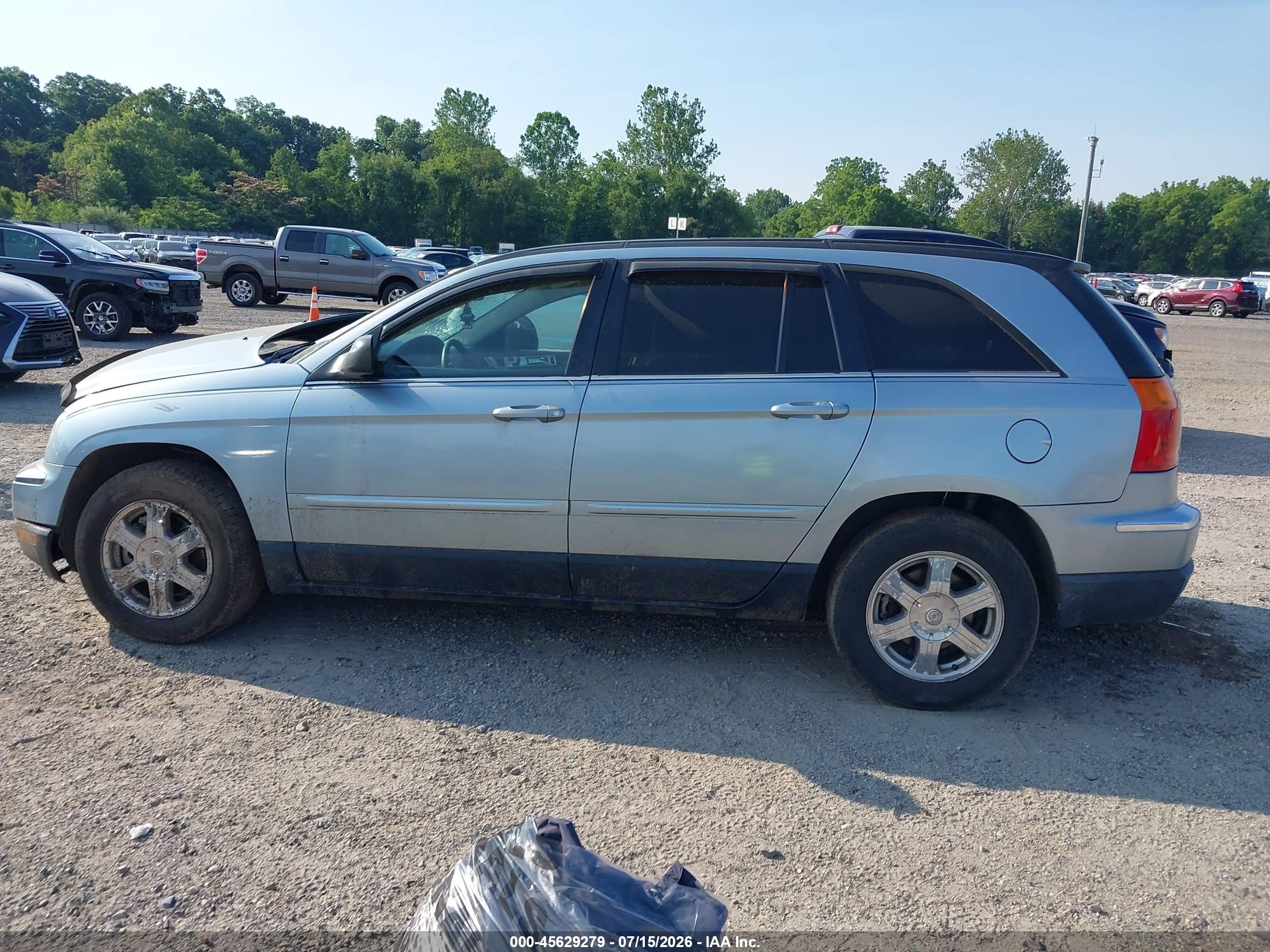2005 Chrysler Pacifica Touring Синий vin: 2C4GM68435R648801