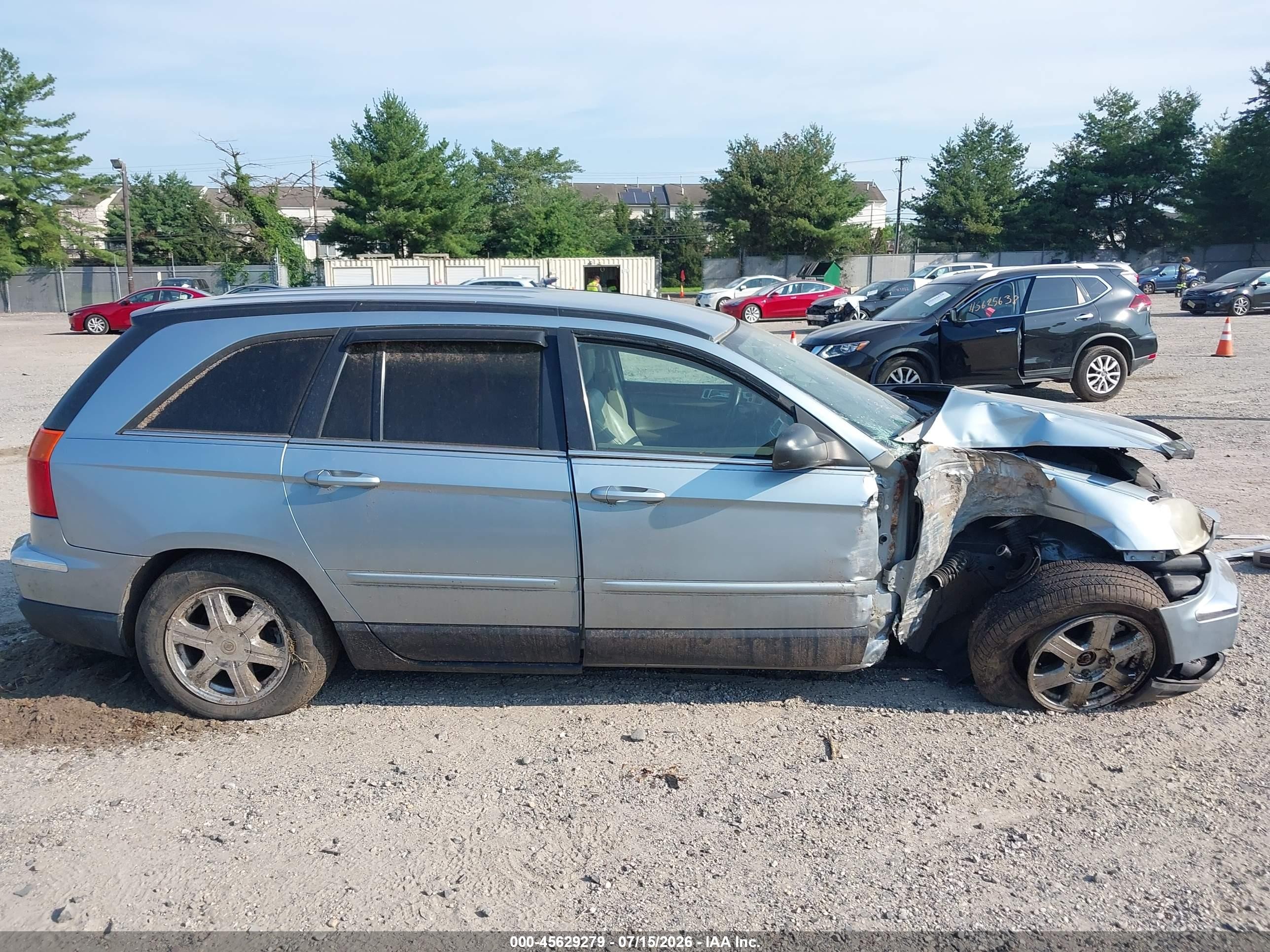 2005 Chrysler Pacifica Touring Синий vin: 2C4GM68435R648801