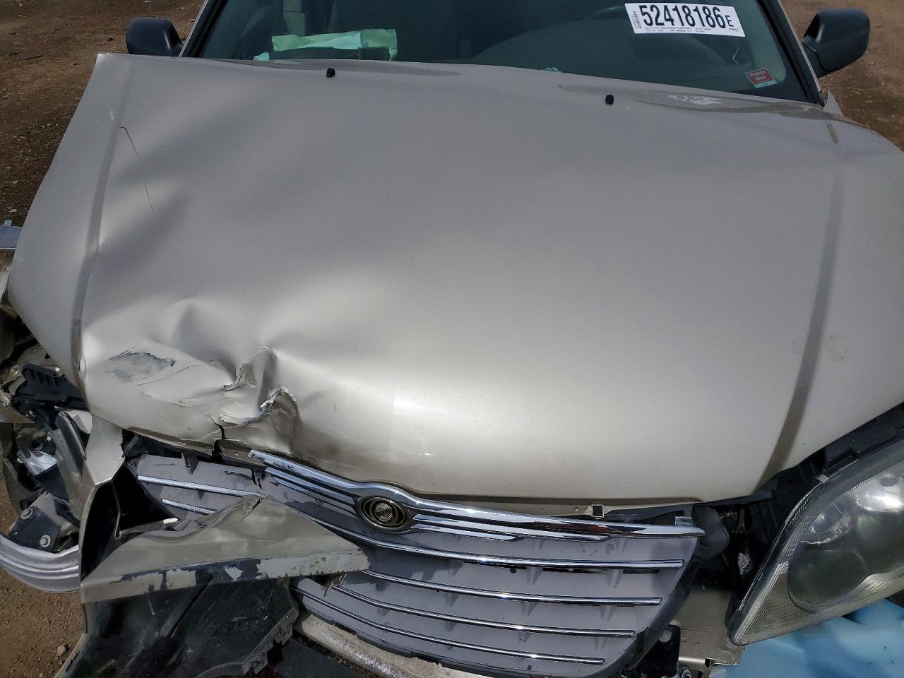 2005 Chrysler Pacifica Touring Бежевый vin: 2C4GM68475R361204