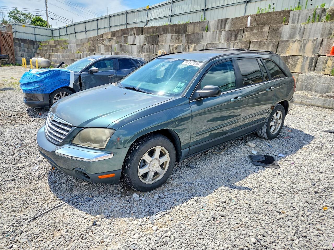 2004 Chrysler Pacifica Green vin: 2C4GM684X4R511174