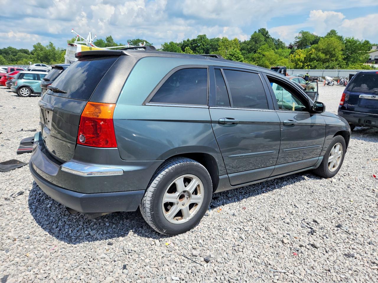 2004 Chrysler Pacifica Green vin: 2C4GM684X4R511174