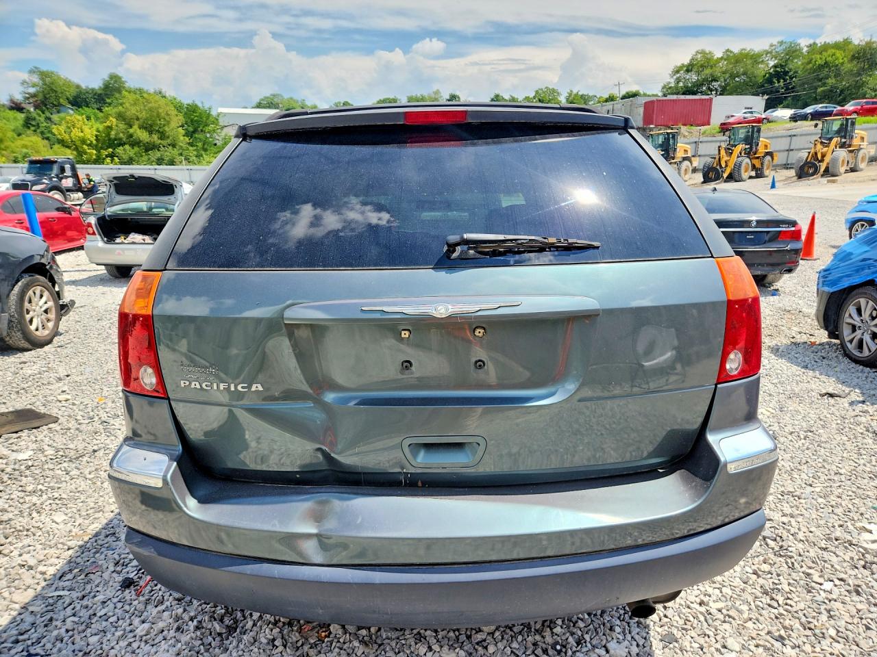 2004 Chrysler Pacifica Green vin: 2C4GM684X4R511174