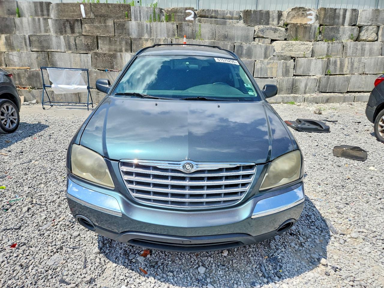 2004 Chrysler Pacifica Green vin: 2C4GM684X4R511174