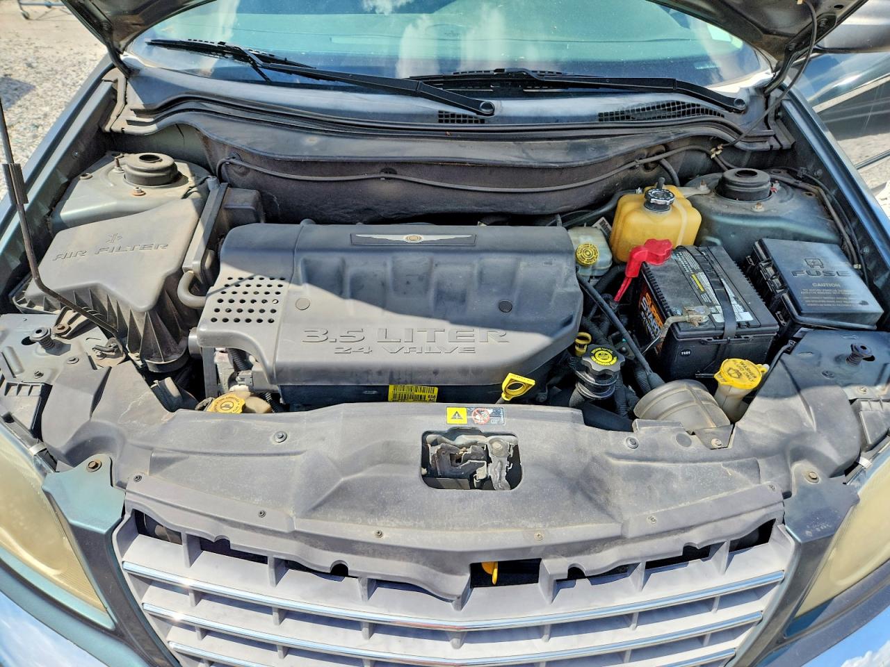 2004 Chrysler Pacifica Green vin: 2C4GM684X4R511174
