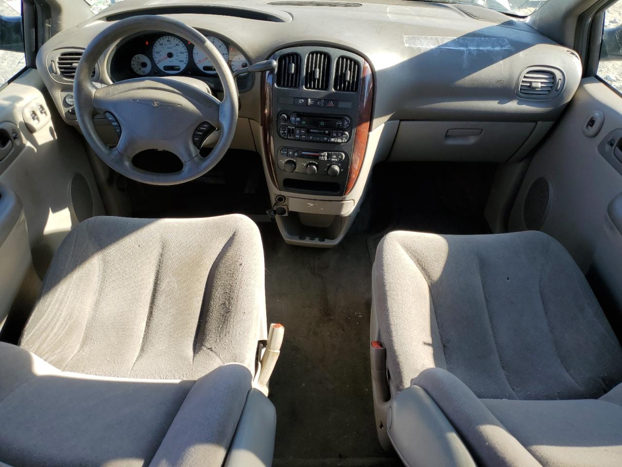 2003 Chrysler Town & Country Blue vin: 2C4GP24303R242226
