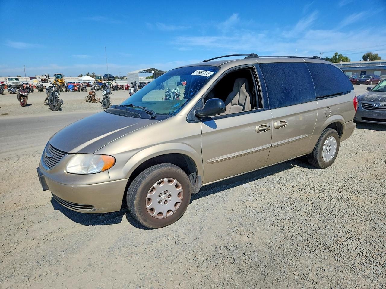 2003 Chrysler Town & Country Gold vin: 2C4GP24333R242799