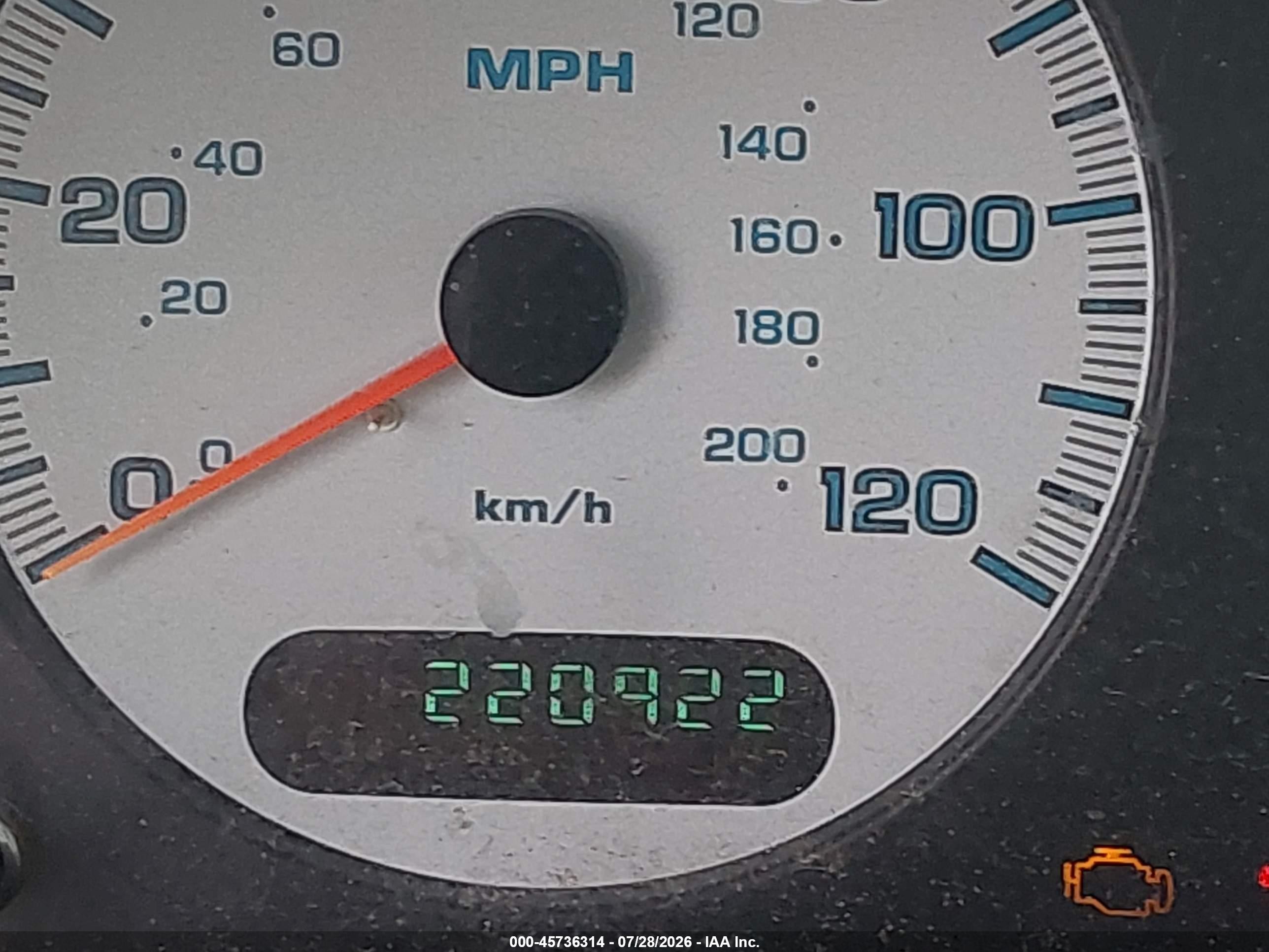 2003 Chrysler Town & Country   Silver vin: 2C4GP24363R242120