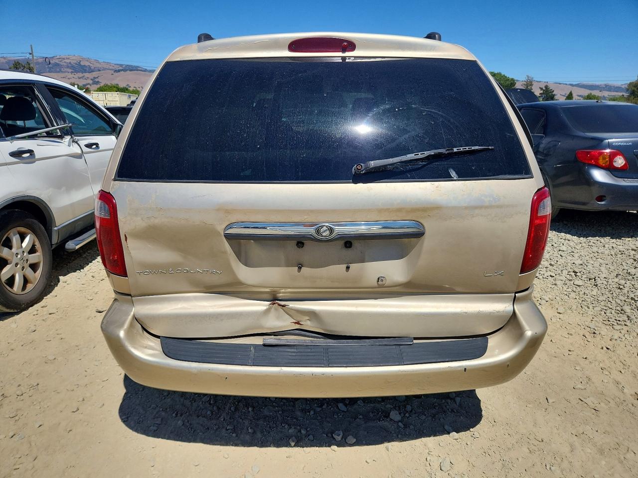 2001 Chrysler Town & Country Lx Tan vin: 2C4GP44301R253039