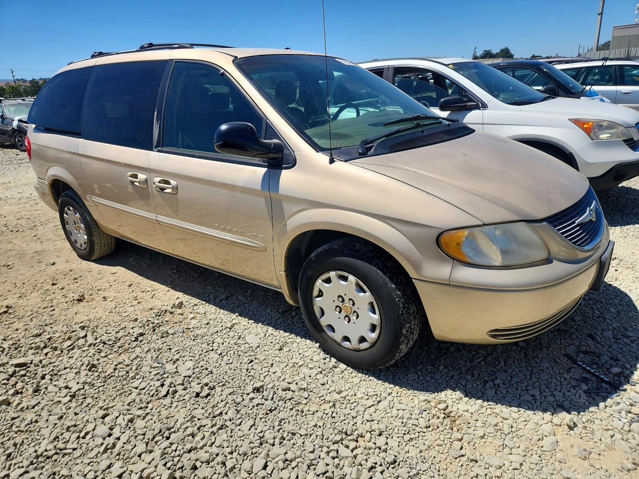 2001 Chrysler Town & Country Lx Tan vin: 2C4GP44301R253039