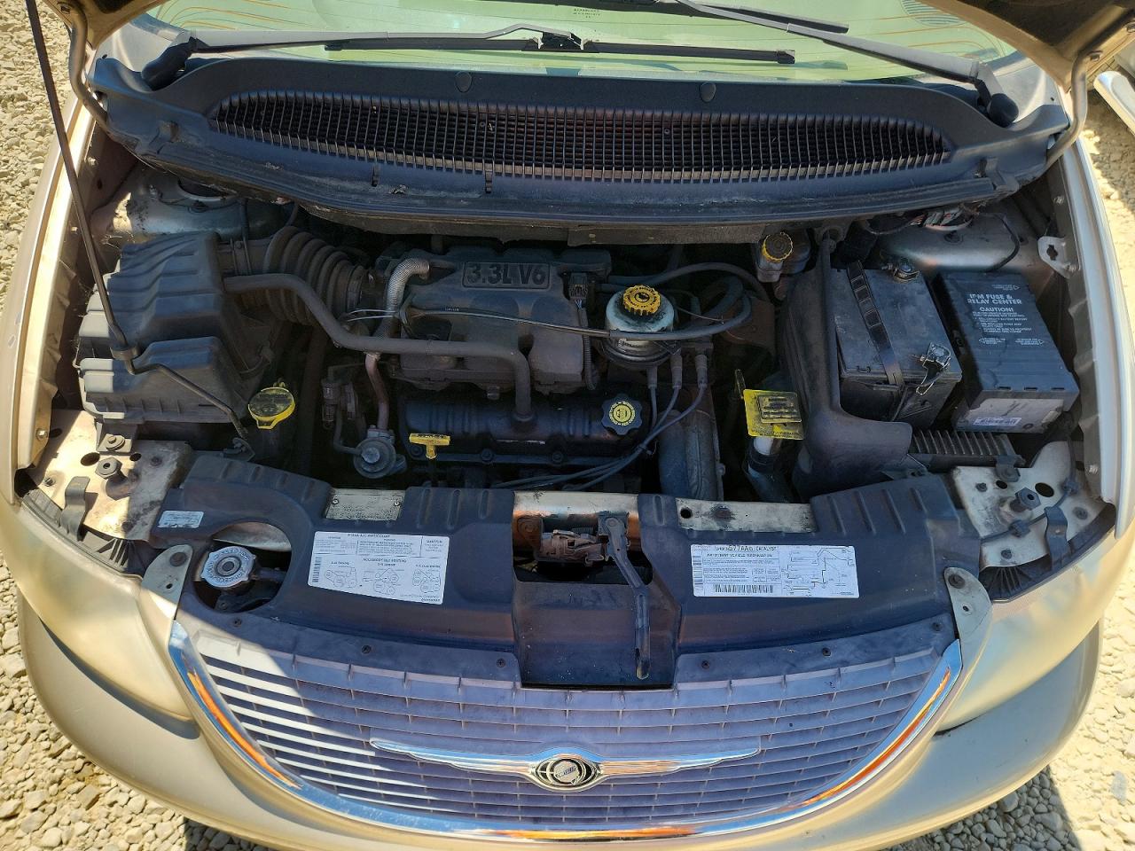 2001 Chrysler Town & Country Lx Tan vin: 2C4GP44301R253039
