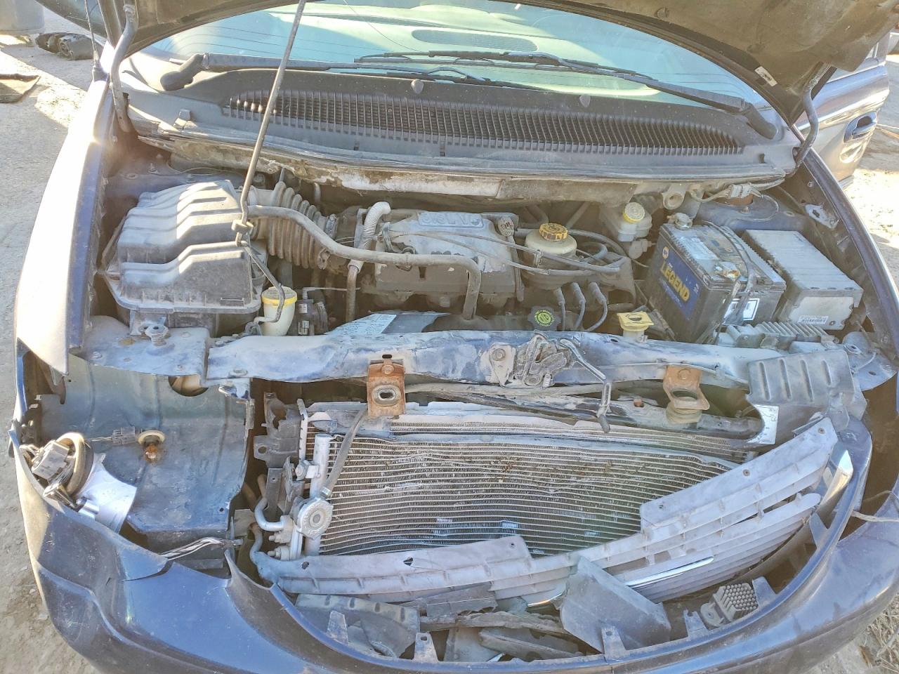 2001 Chrysler Town & Country Lx Blue vin: 2C4GP44301R348961