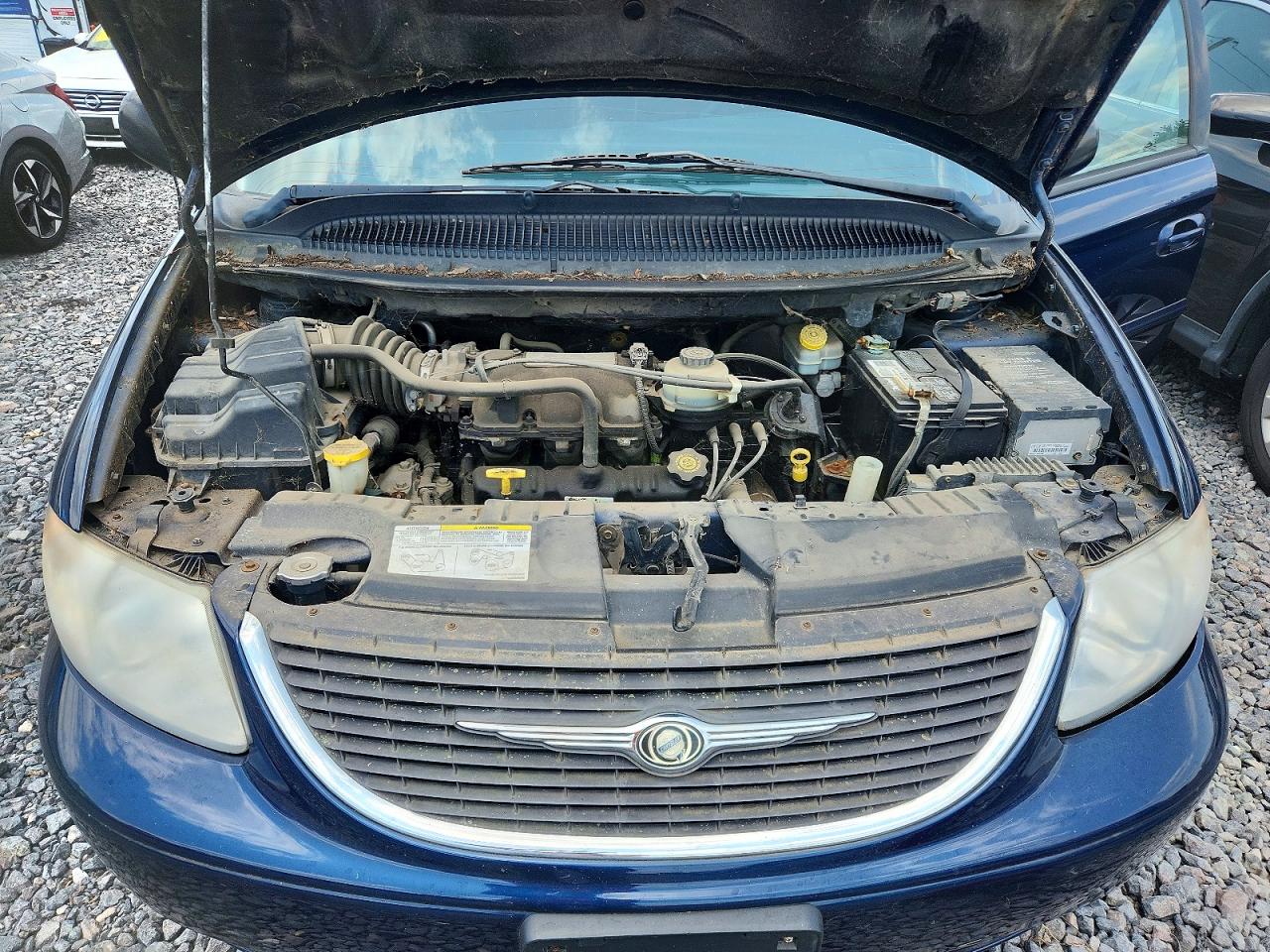 2002 Chrysler Town & Country Lx Blue vin: 2C4GP44312R636604