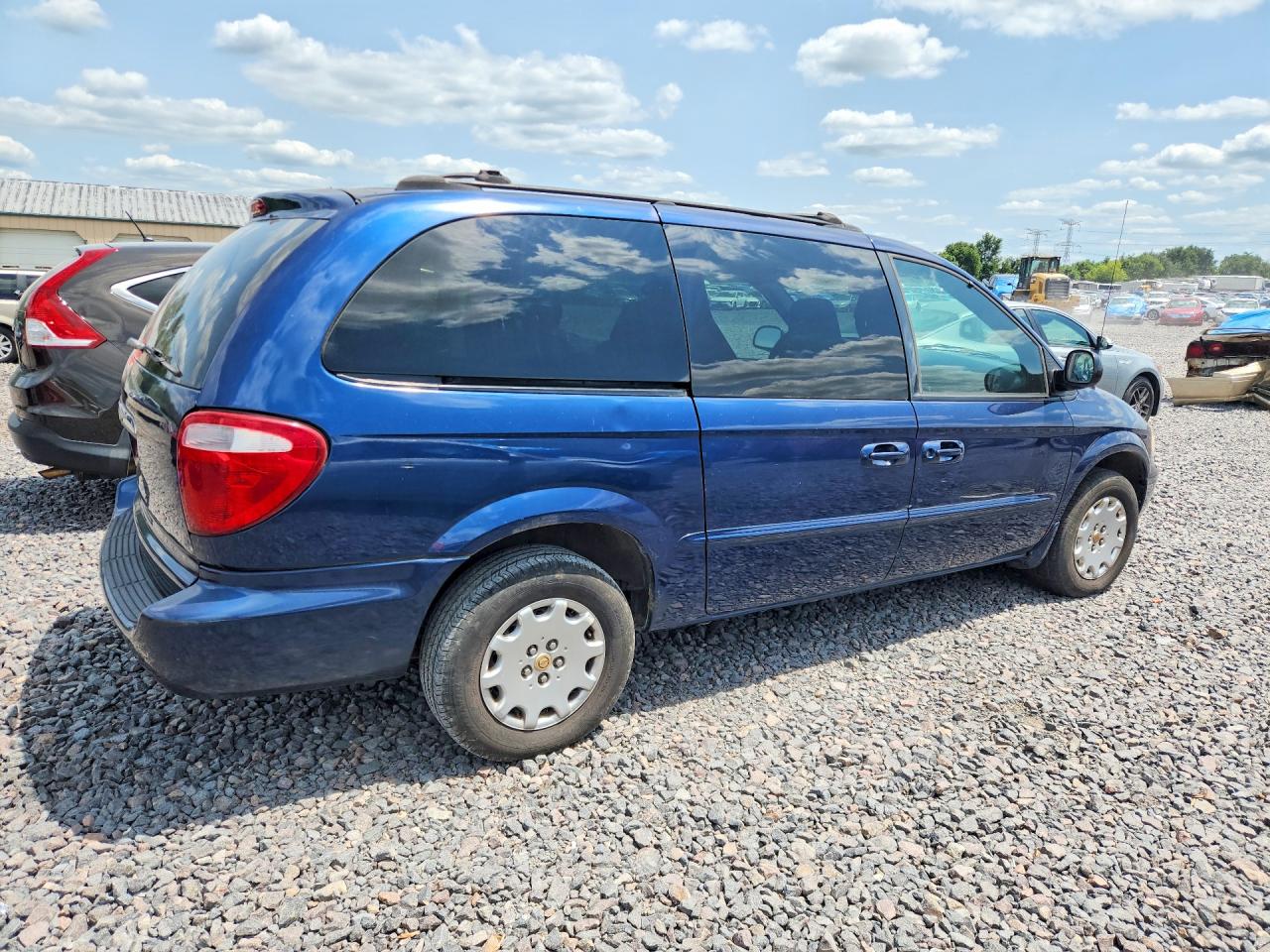 2002 Chrysler Town & Country Lx Blue vin: 2C4GP44312R636604