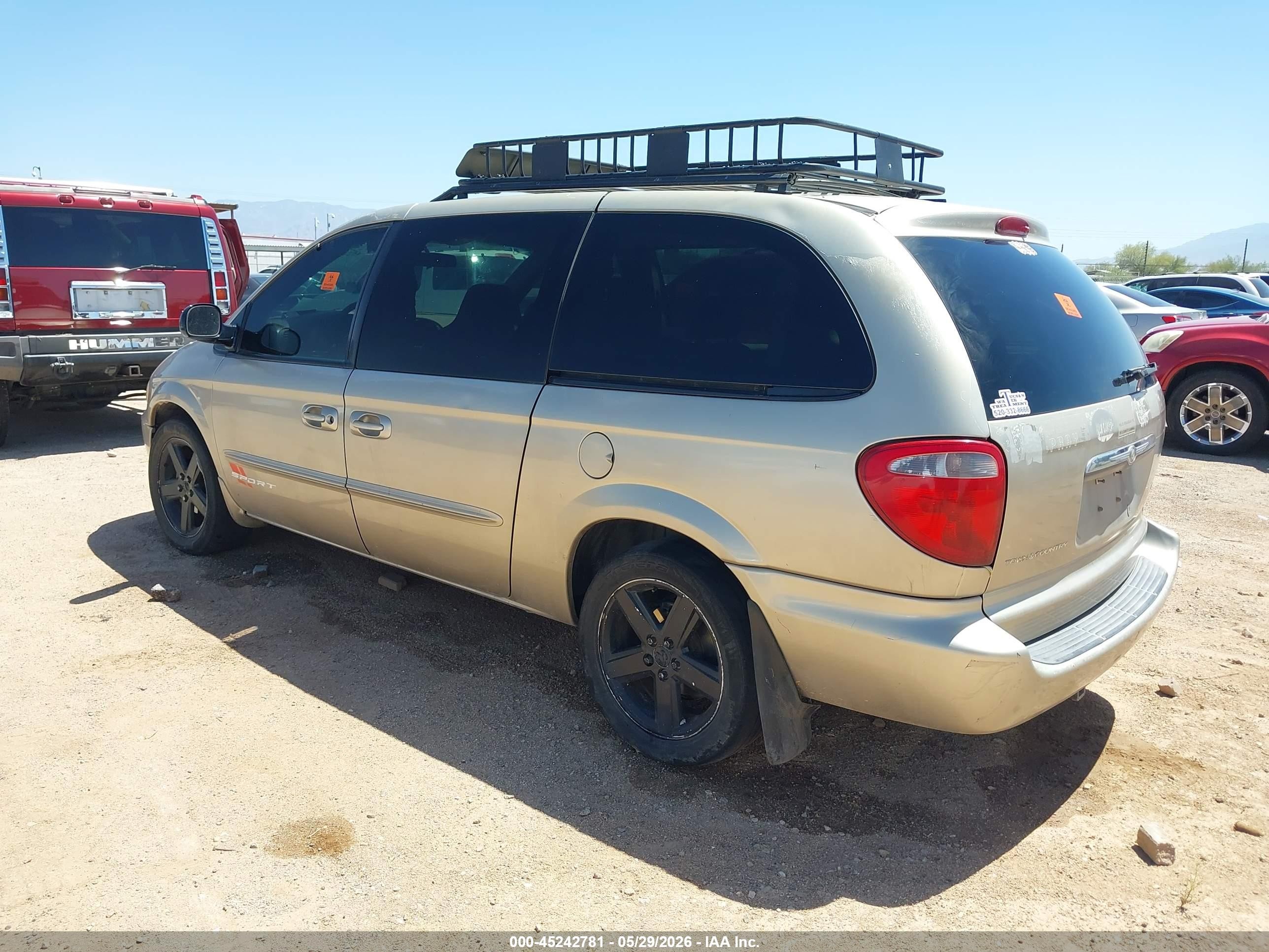 2003 Chrysler Town & Country Lx Gold vin: 2C4GP44313R164986