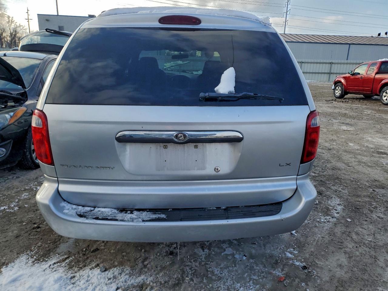 2003 Chrysler Town & Country Lx Silver vin: 2C4GP44313R259760
