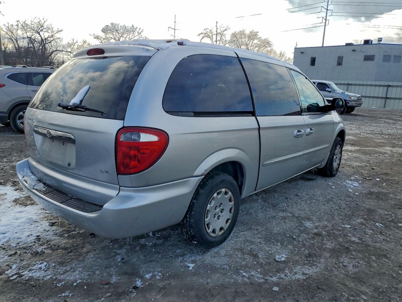 2003 Chrysler Town & Country Lx Silver vin: 2C4GP44313R259760