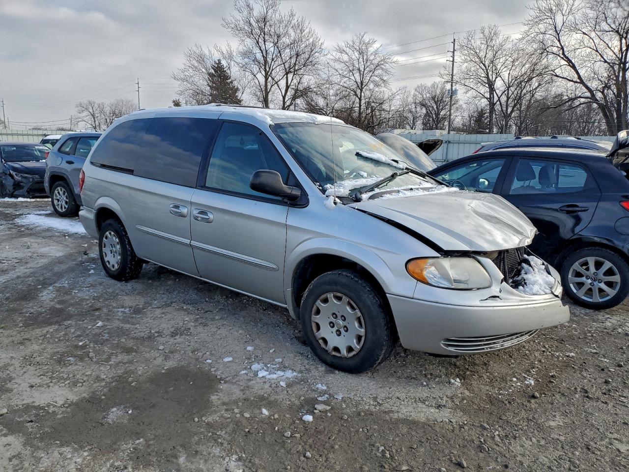 2003 Chrysler Town & Country Lx Silver vin: 2C4GP44313R259760